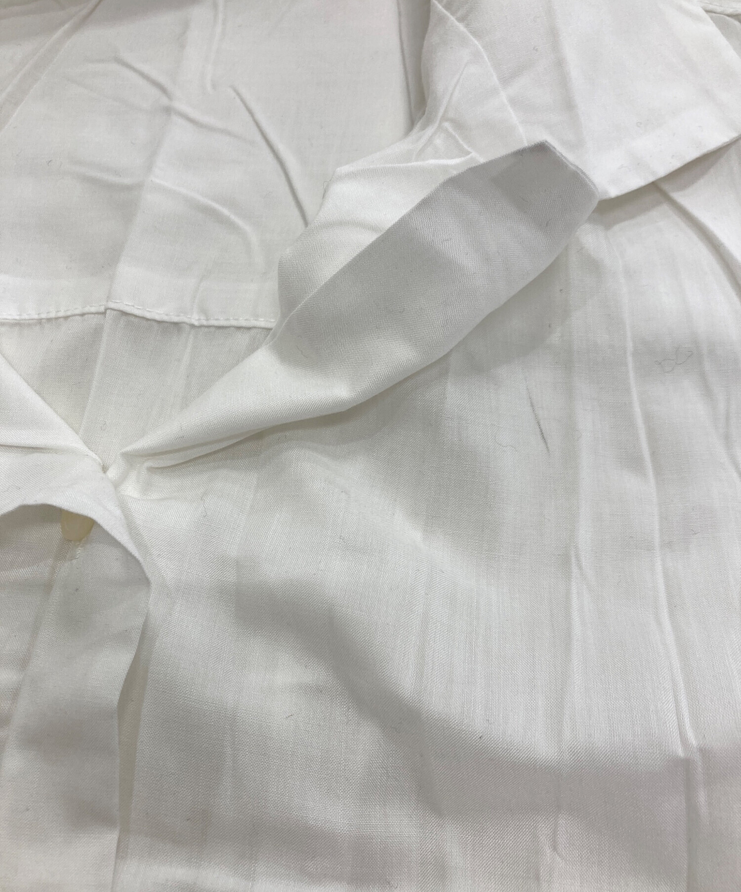 中古・古着通販】ISSEY MIYAKE (イッセイミヤケ) 半袖プリーツシャツ