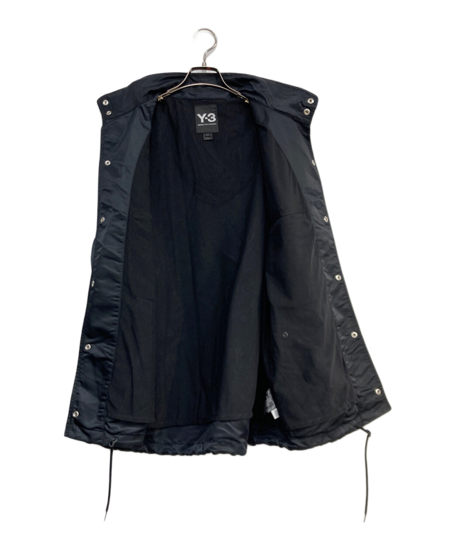 【美品】 Y-3 ヨウジヤマモト adidasフードジャケット 黒 中古・古着通販】Y-3 (ワイスリー) adidas (アディダス) YOHJI