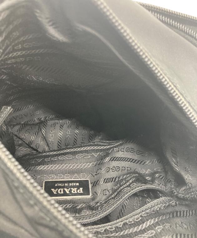 中古・古着通販】PRADA (プラダ) ナイロンショルダーバッグ ブラック 