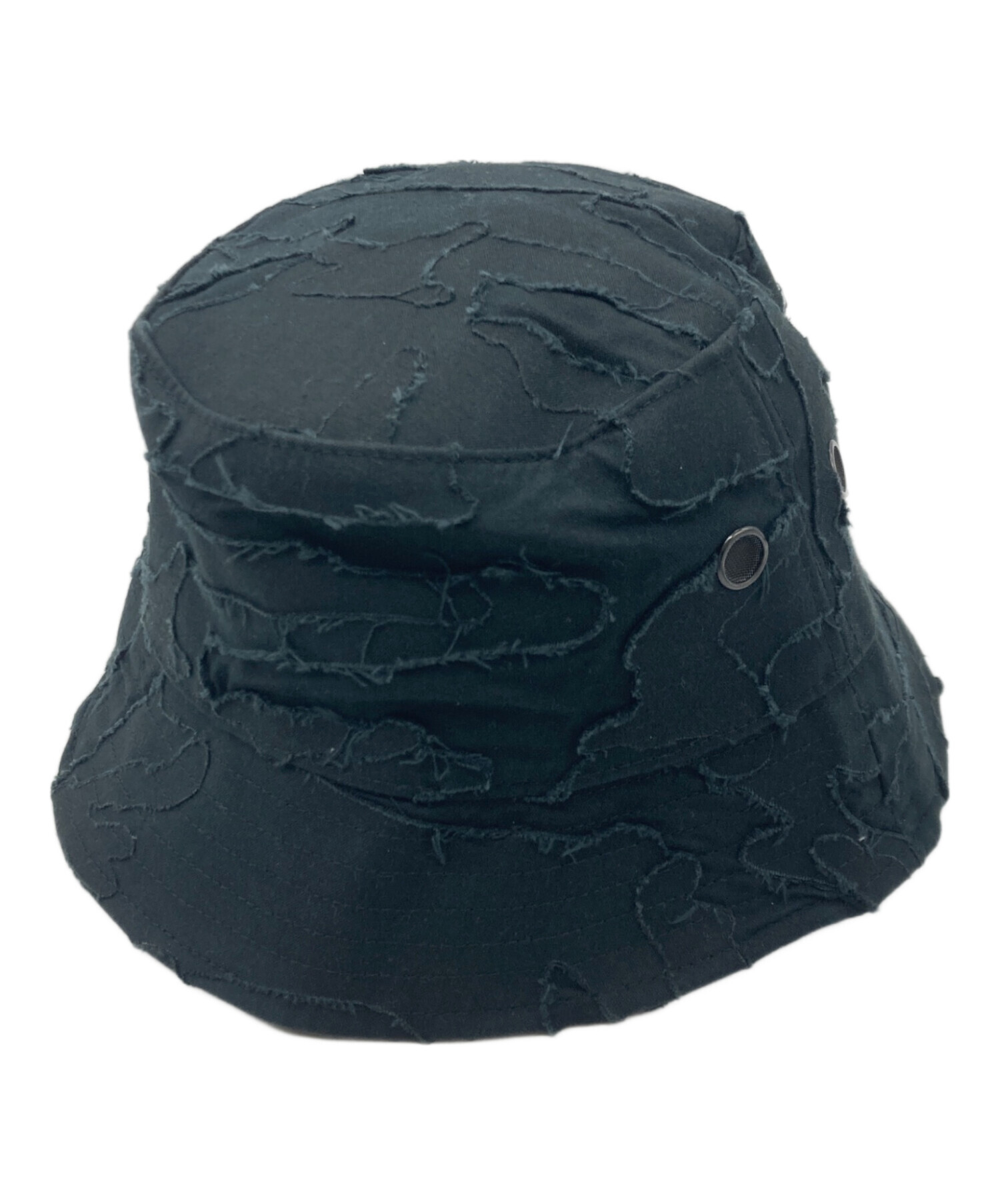Supreme Layered Camo Crusher M/L BLACK 黒 中古・古着通販】Supreme (シュプリーム) LAYERED CAMO CRUSHER