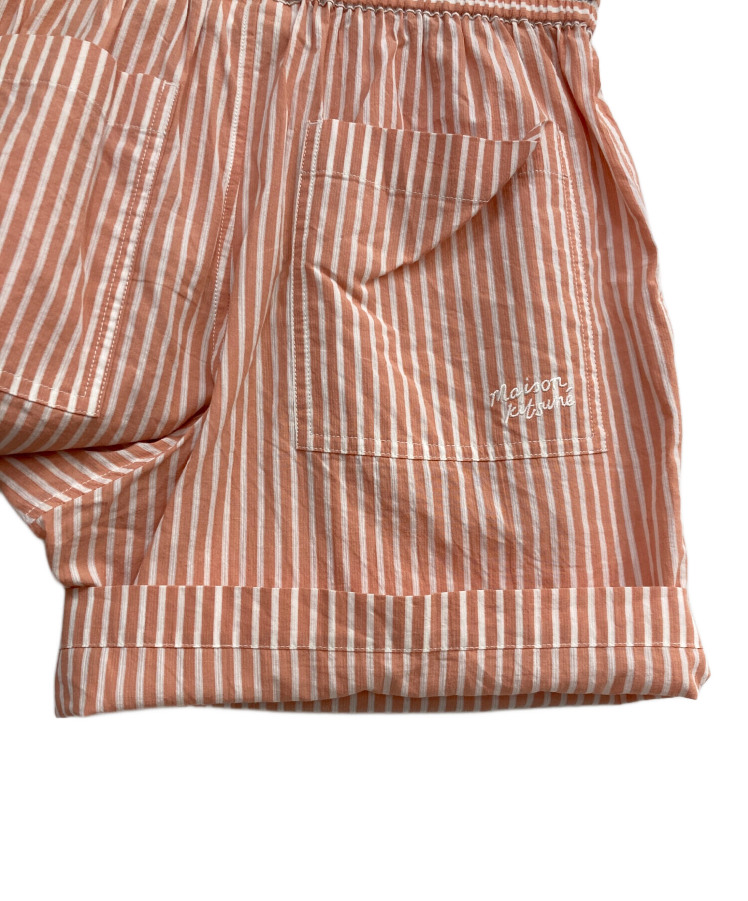 ⌘ Porte-Bonheur ⌘ページ 中古・古着通販】MAISON KITSUNE (メゾンキツネ) ストライプハーフ