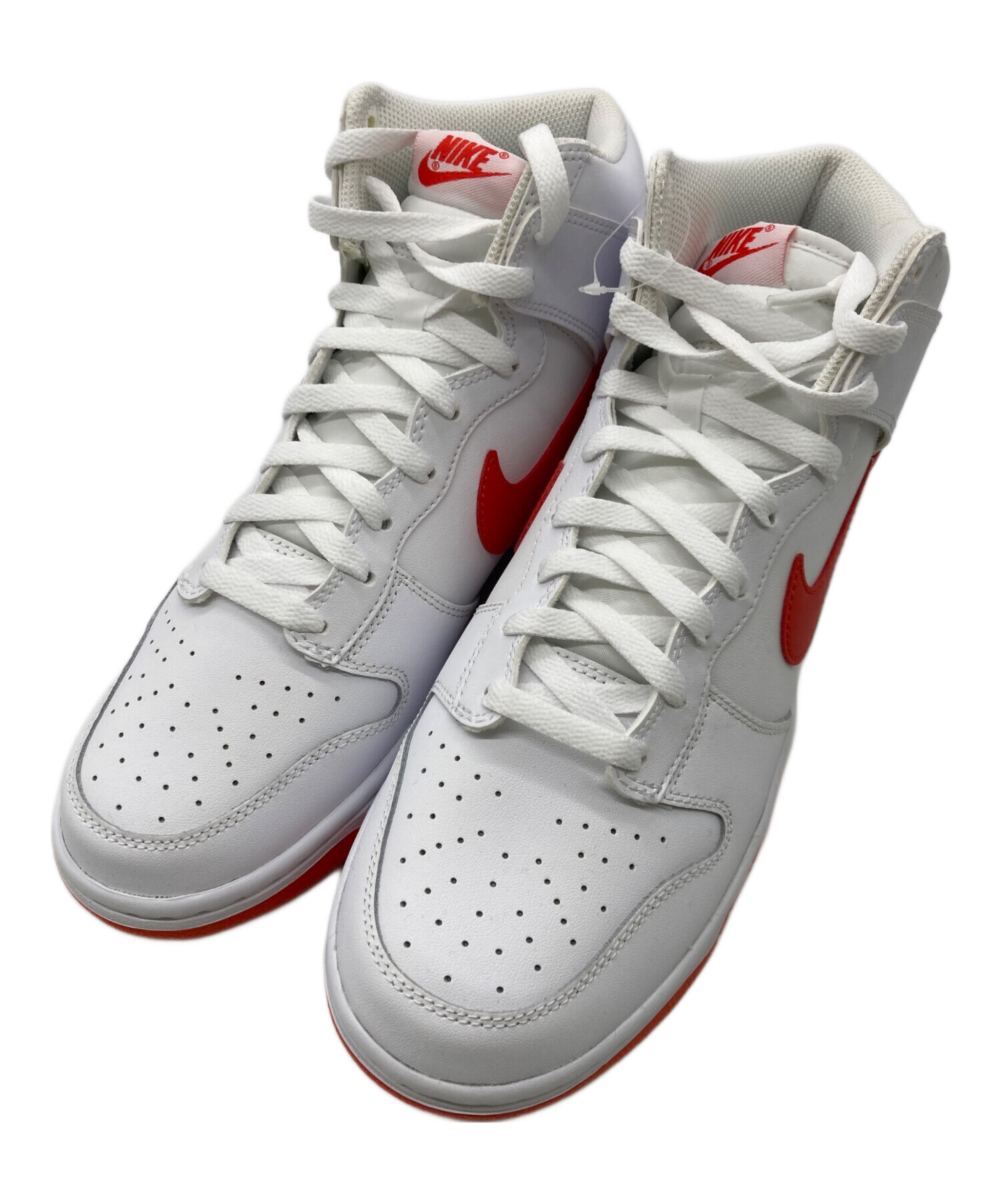 中古・古着通販】NIKE (ナイキ) ハイカットスニーカー ホワイト 中古・古着通販】NIKE (ナイキ) ハイカットスニーカー ホワイト