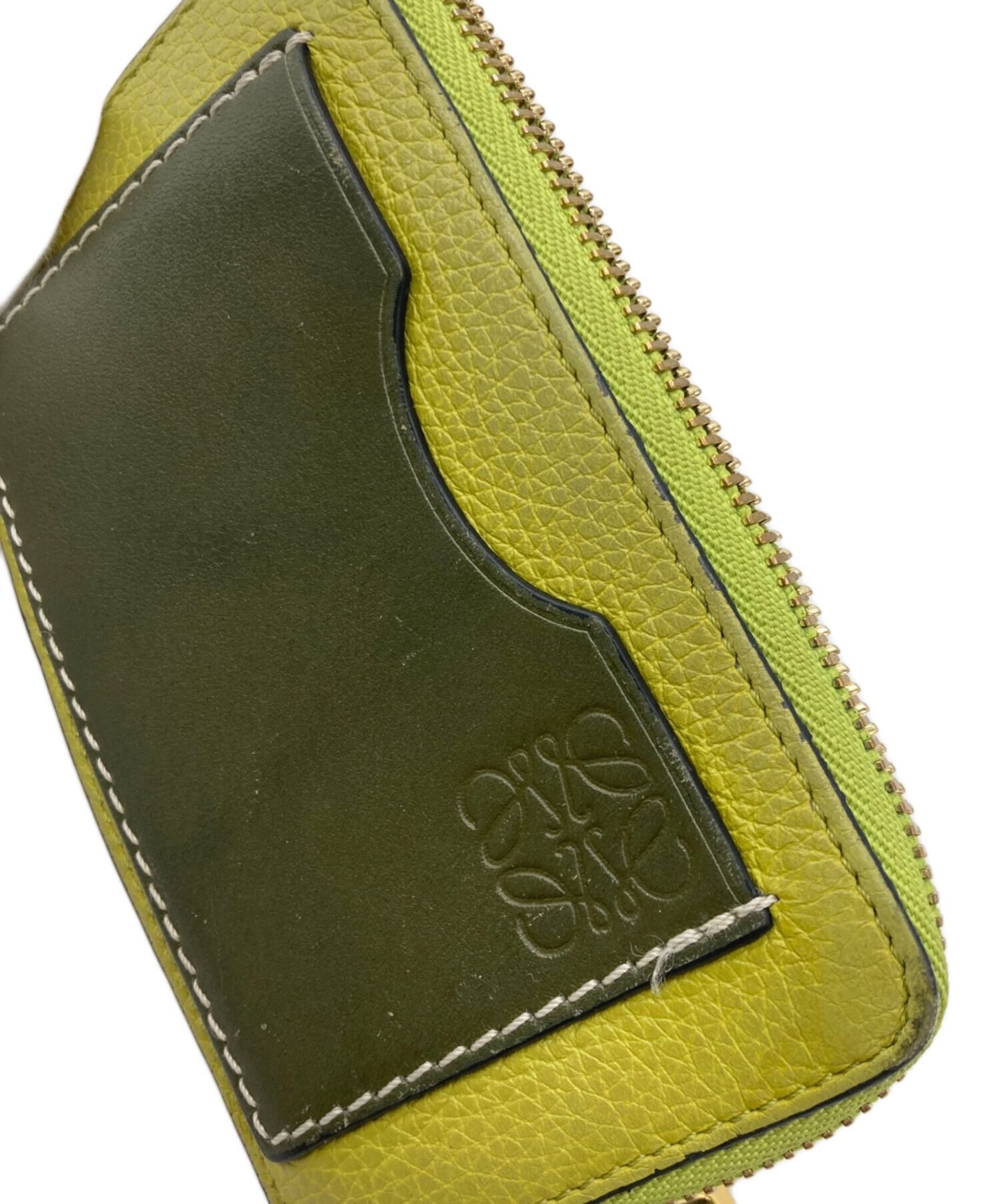 中古・古着通販】LOEWE (ロエベ) フラグメントケース グリーン
