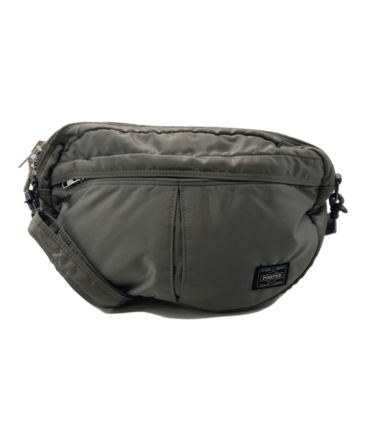 値下げ　FLAVOR PORTER フレーバー×ポーター ハーフムーンバッグ 中古・古着通販】PORTER (ポーター) ハーフムーンショルダーバッグ