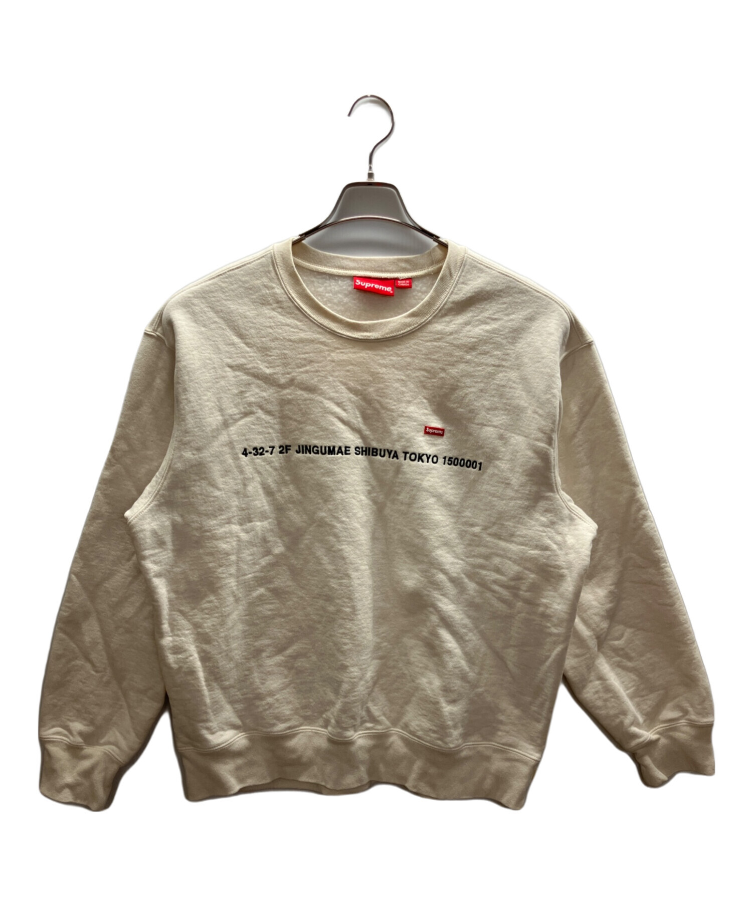 中古・古着通販】Supreme (シュプリーム) shop small box crewneck 