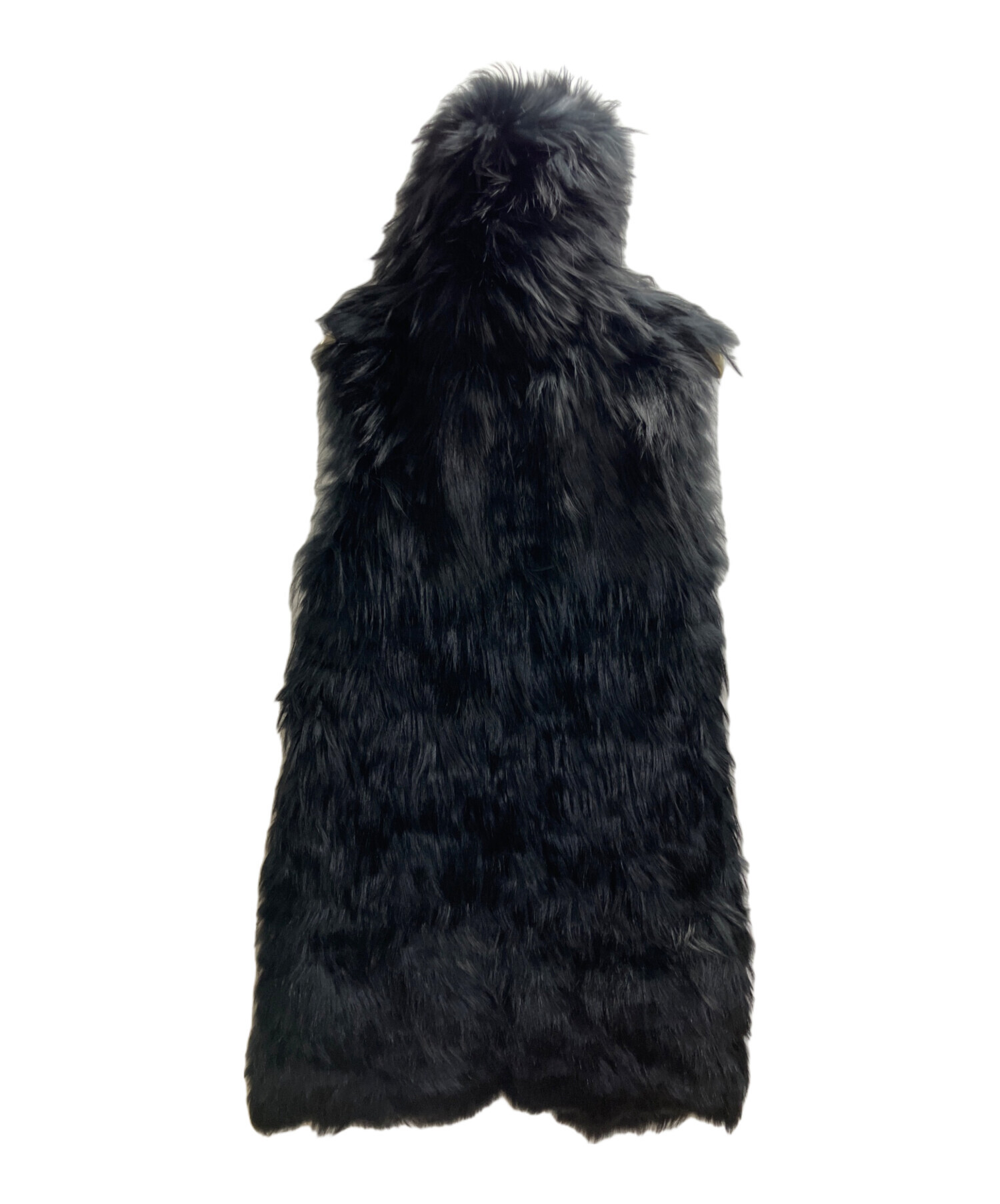 theory ファーロングダウンベスト 中古・古着通販】theory (セオリー) フォックスファーロングベスト