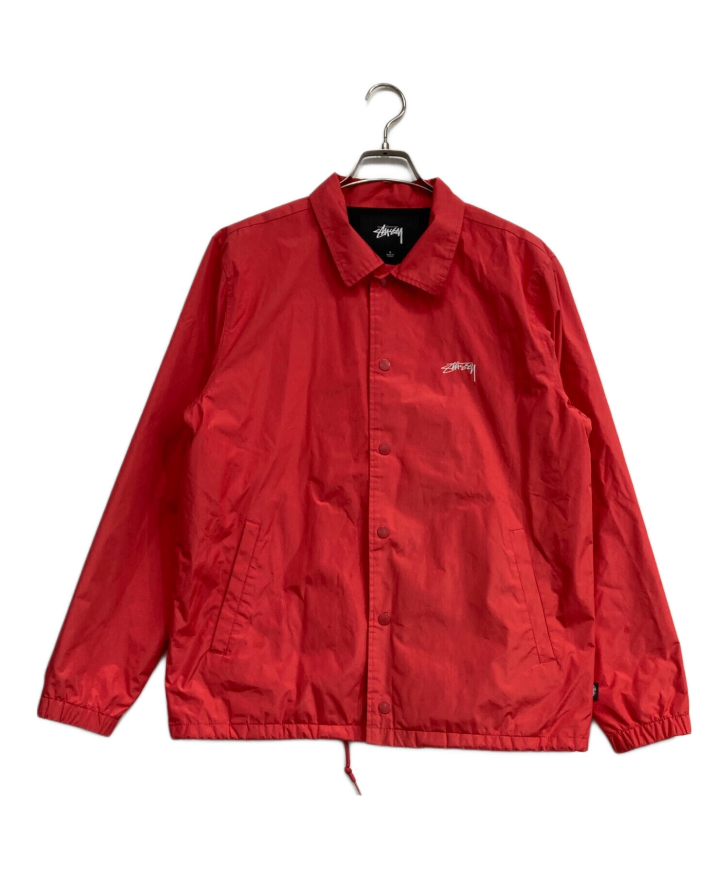 Stussy クルーズコーチジャケット レッド サイズS STUSSY（ステューシー） ジャケット メンズ Cruize Coach ( stussy JKT