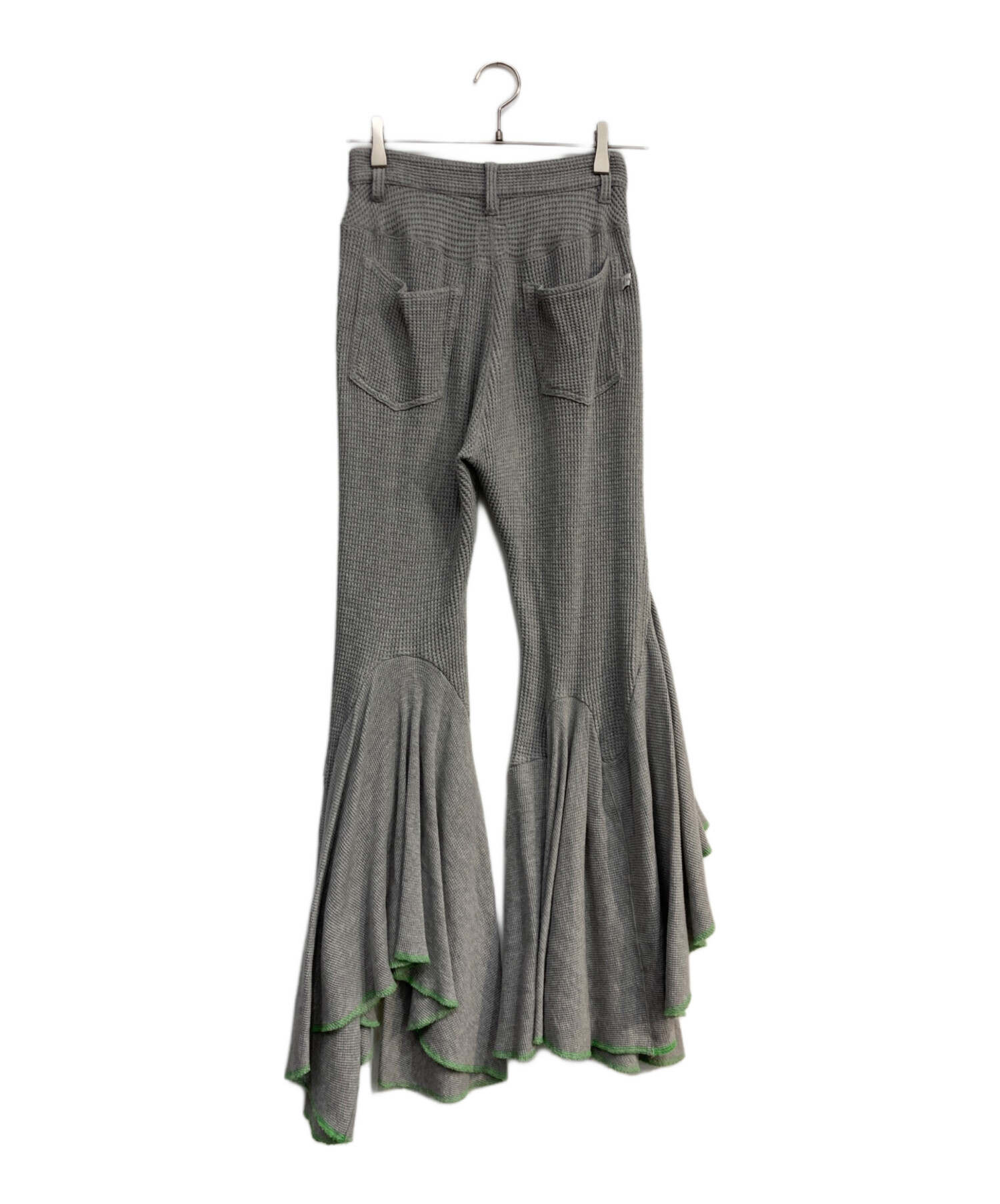 パンツ FACETASM / Ruffle pants 中古・古着通販】FACETASM (ファセッタズム) WAFLE PANTS グレー