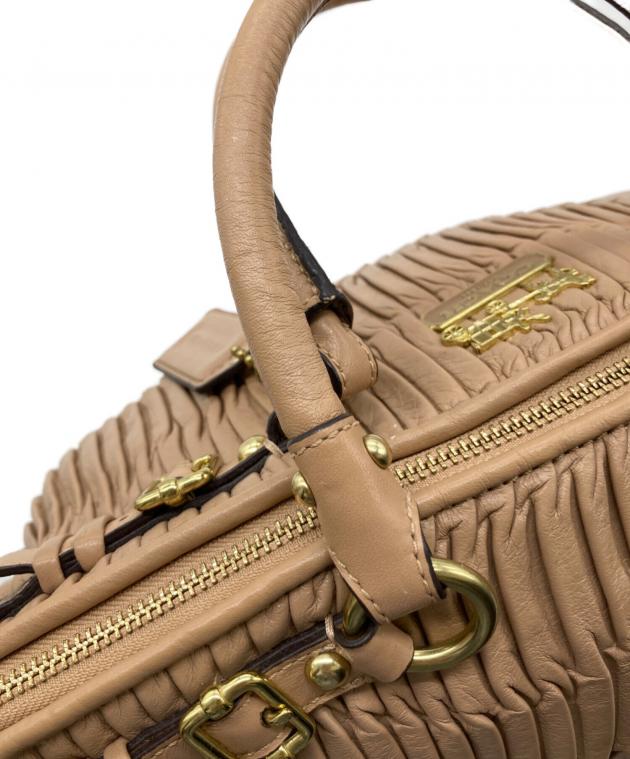中古・古着通販】COACH (コーチ) マディソンギャザードレザーバッグ