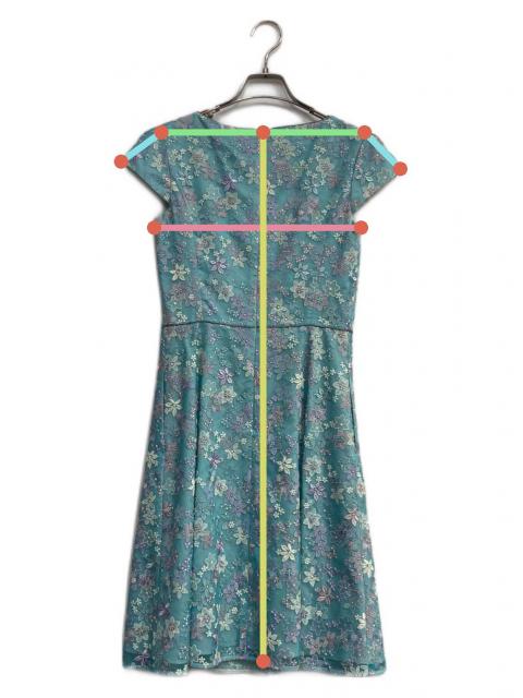 中古・古着通販】TOCCA (トッカ) PEACH TREE DRESS ブルー 未使用品