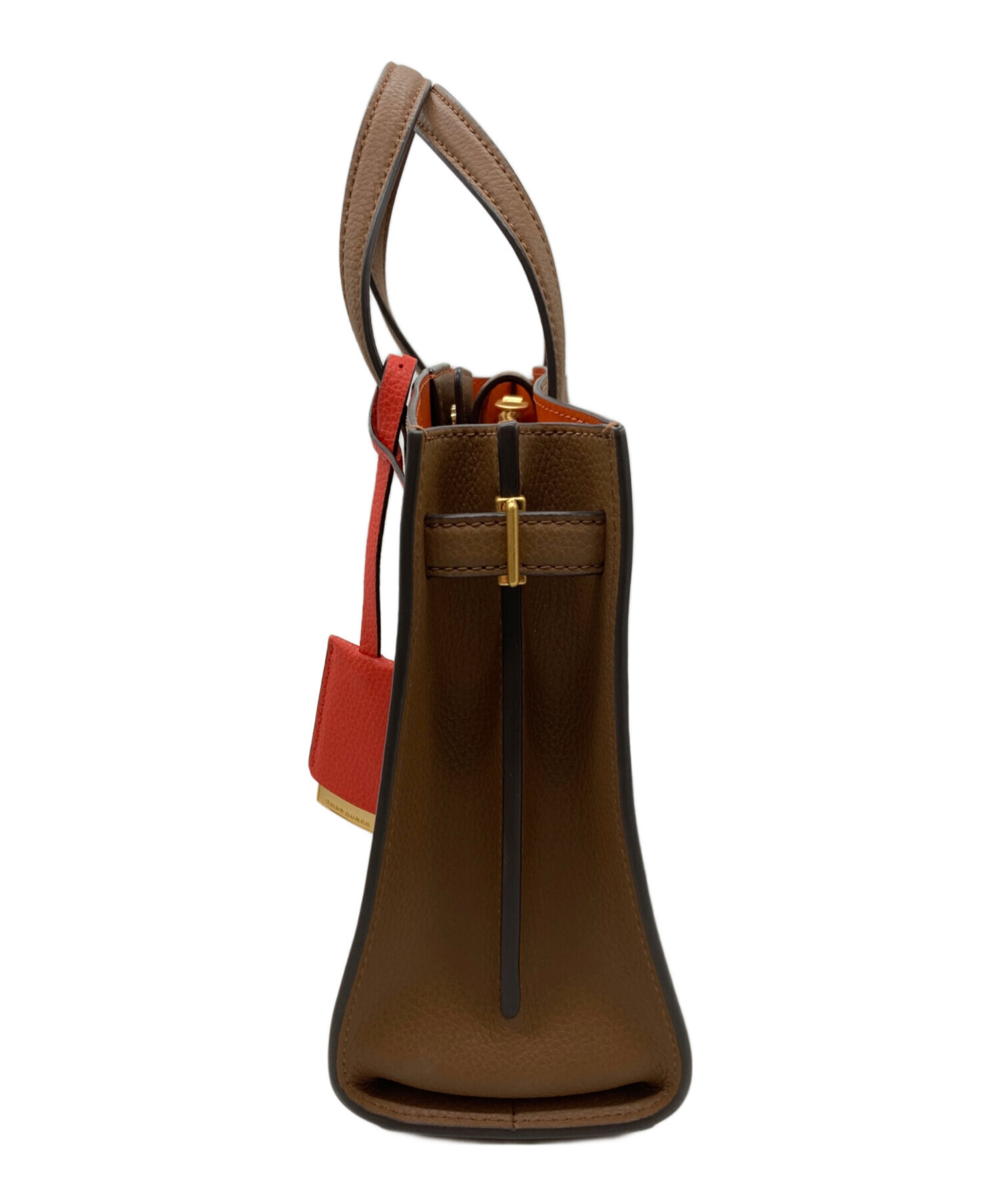 【美品】Tory Burch3WAY バックパック レザー ブラウン 中古・古着通販】TORY BURCH (トリーバーチ) 2WAYバッグ ブラウン