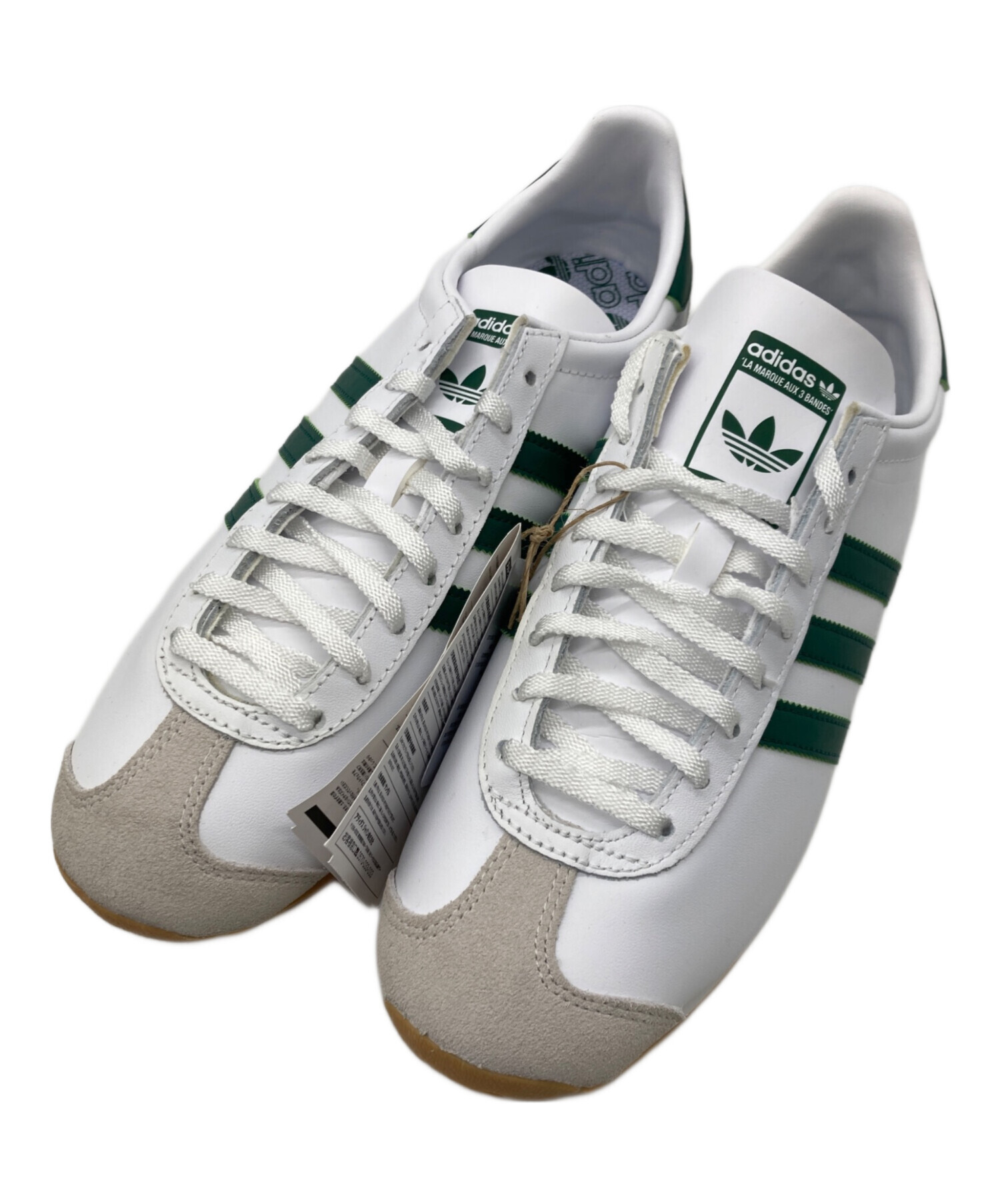 中古・古着通販】adidas (アディダス) COUNTRY OG グリーン×ホワイト 