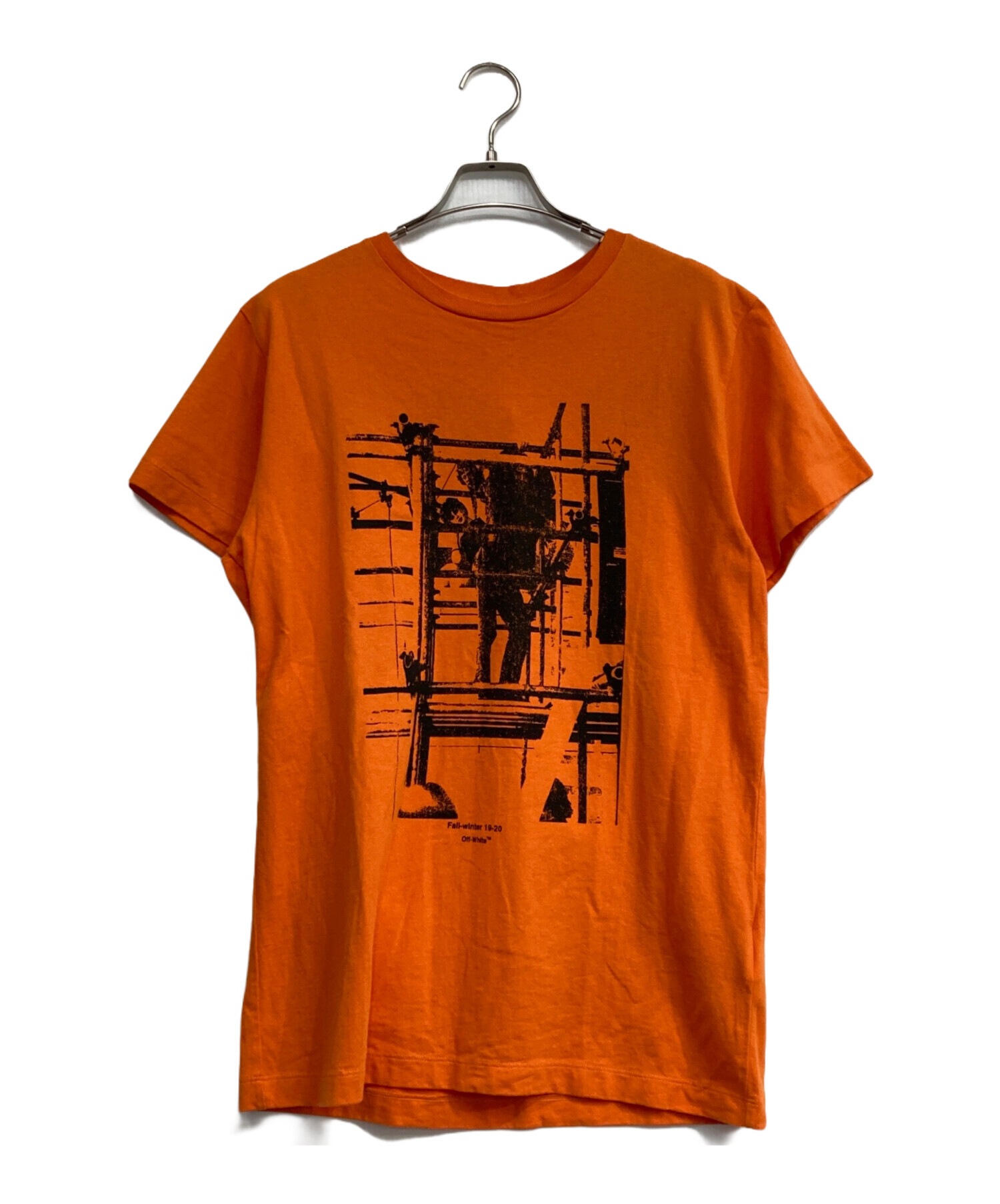 中古・古着通販】OFFWHITE (オフホワイト) SCAFFOLDING S/S SLIM TEE