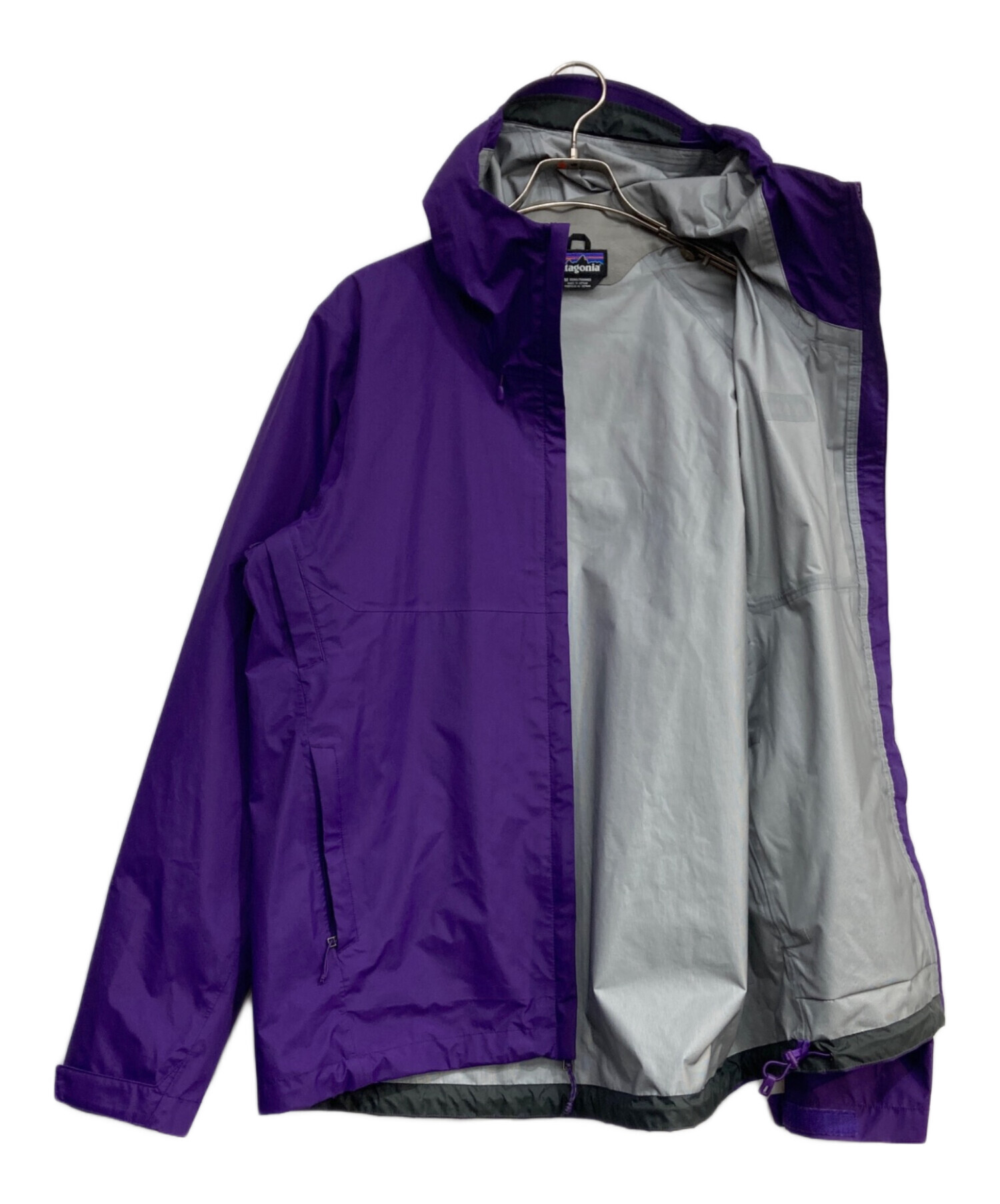 オ*ト様 01年製パタゴニアパフジャケット　紫サイズLフード有 10年製 patagonia ナノパフ フーディー パフジャケット 紫 L