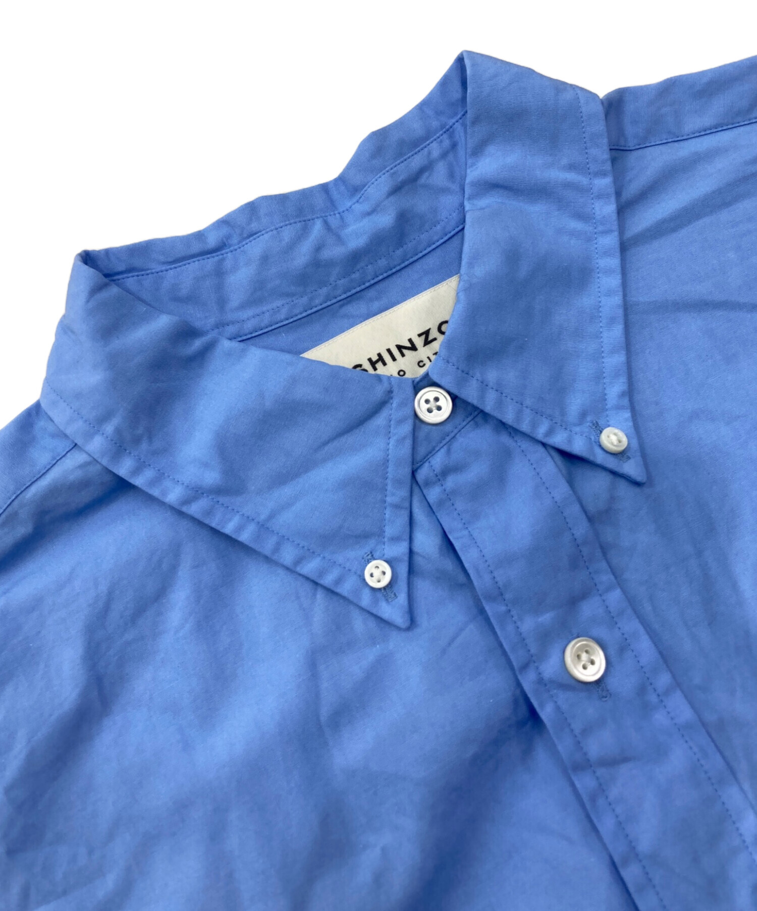 中古・古着通販】THE SHINZONE (ザ シンゾーン) DADDY SHIRT ブルー