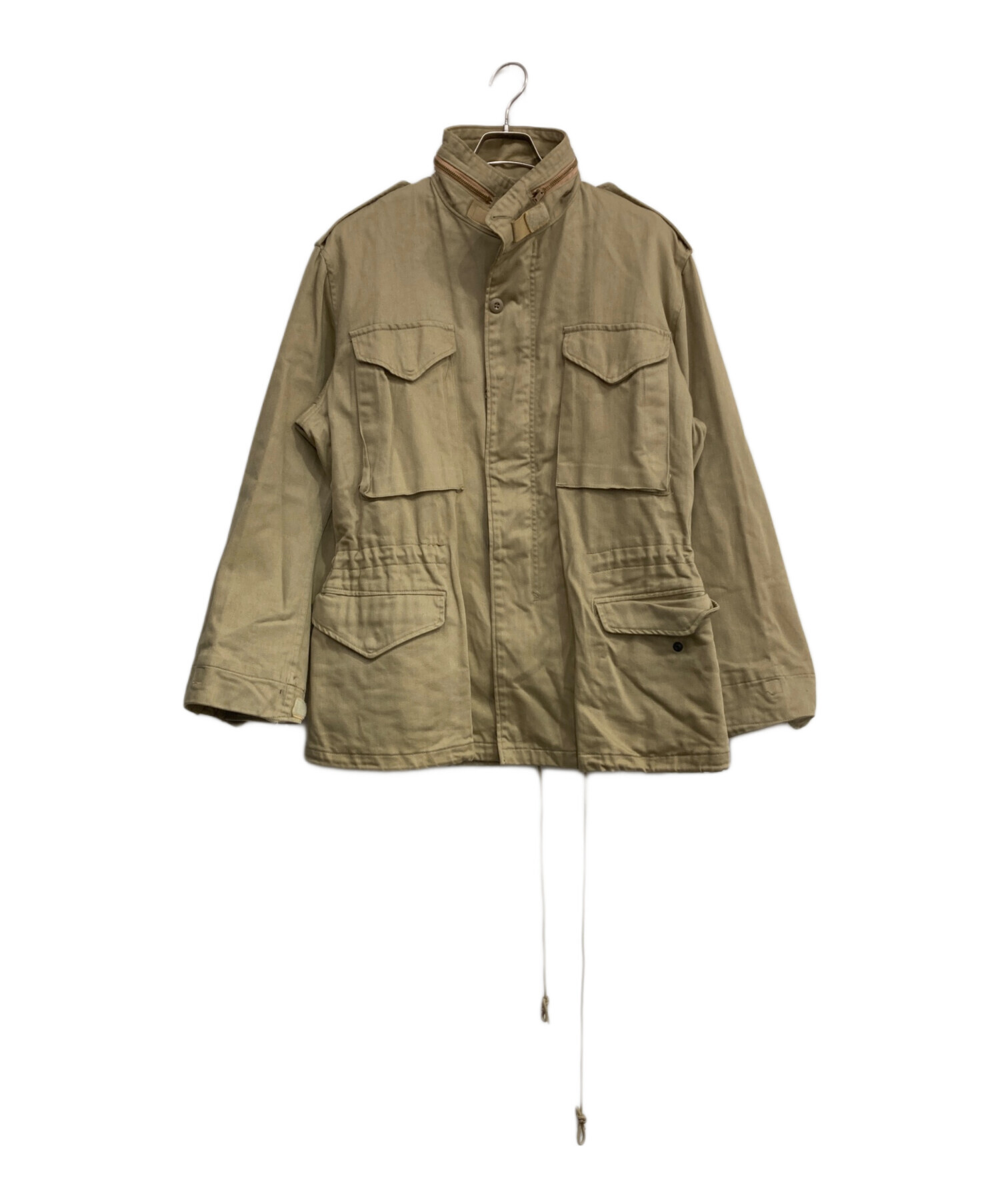 中古・古着通販】ALPHA (アルファ) M-65 FIELD JACKET ベージュ サイズ