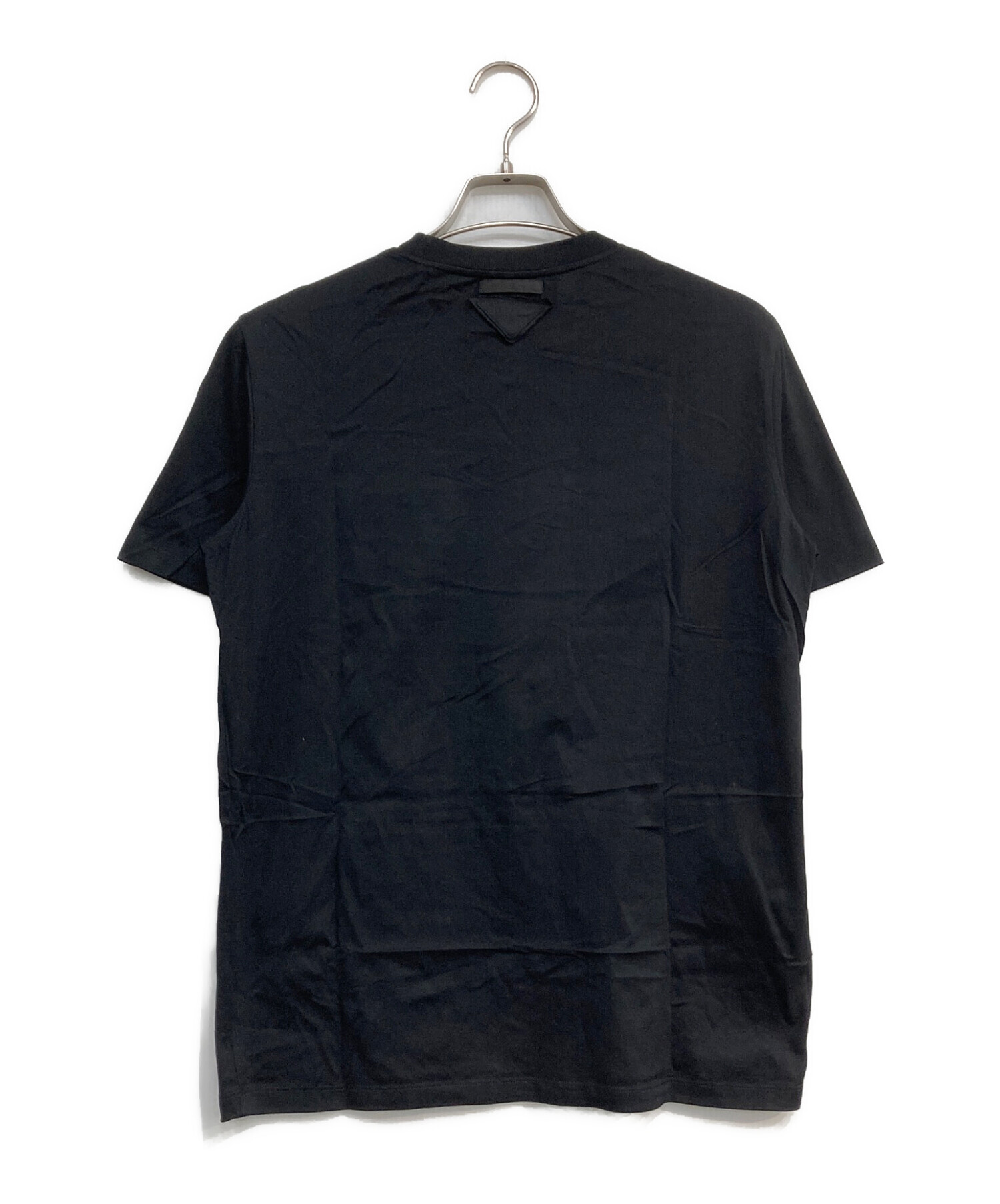 中古・古着通販】PRADA (プラダ) プリントTシャツ ブラック サイズ:S