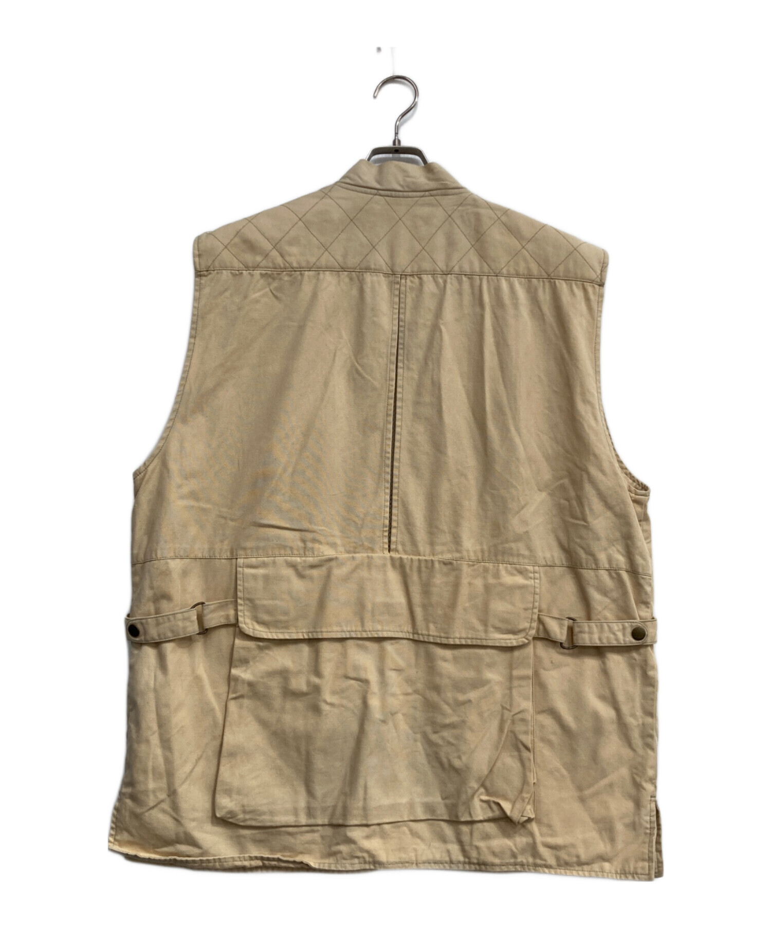 (レア/非売品)Woolric outdoorフィッシングベスト ベージュ 中古・古着通販】WOOLRICH (ウールリッチ) フィッシングベスト