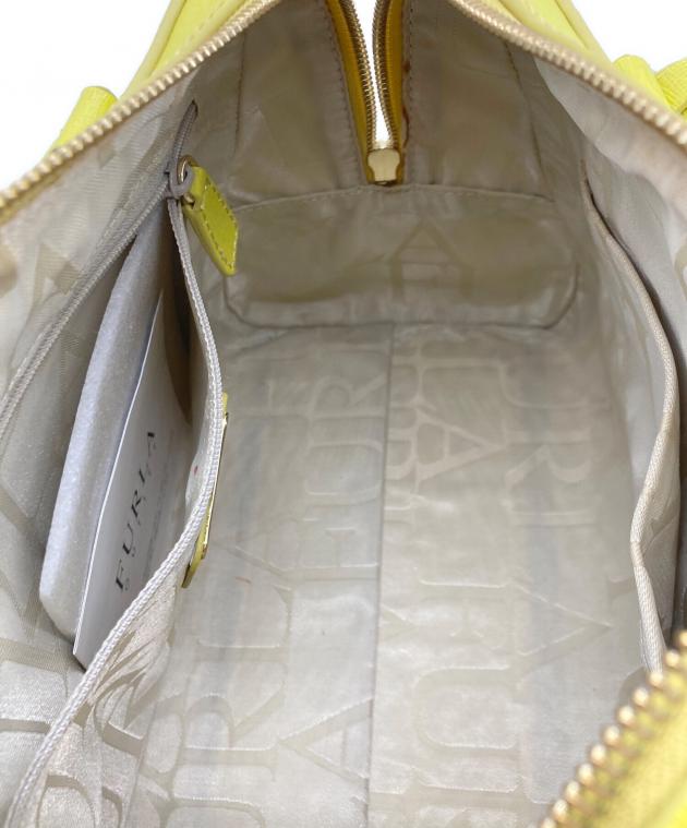 【中古A】FURLA フルラ レディース ショルダーバッグ ハンドバッグ 2WAY 黄色 ショルダーストラップ付 中古A 古着 中古・古着通販】FURLA (フルラ) 2WAYハンドバッグ イエロー｜ブランド