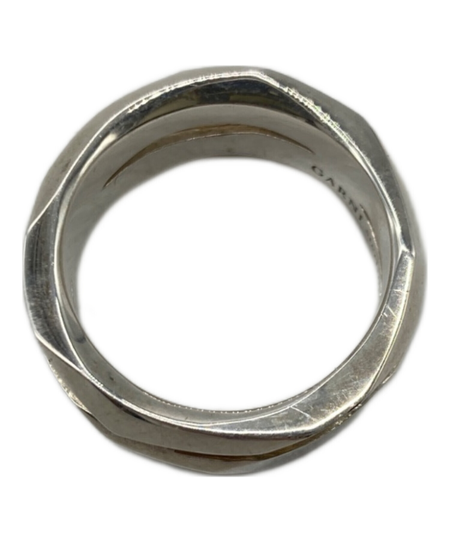 中古・古着通販】GARNI (ガルニ) Crockery Double Ring シルバー