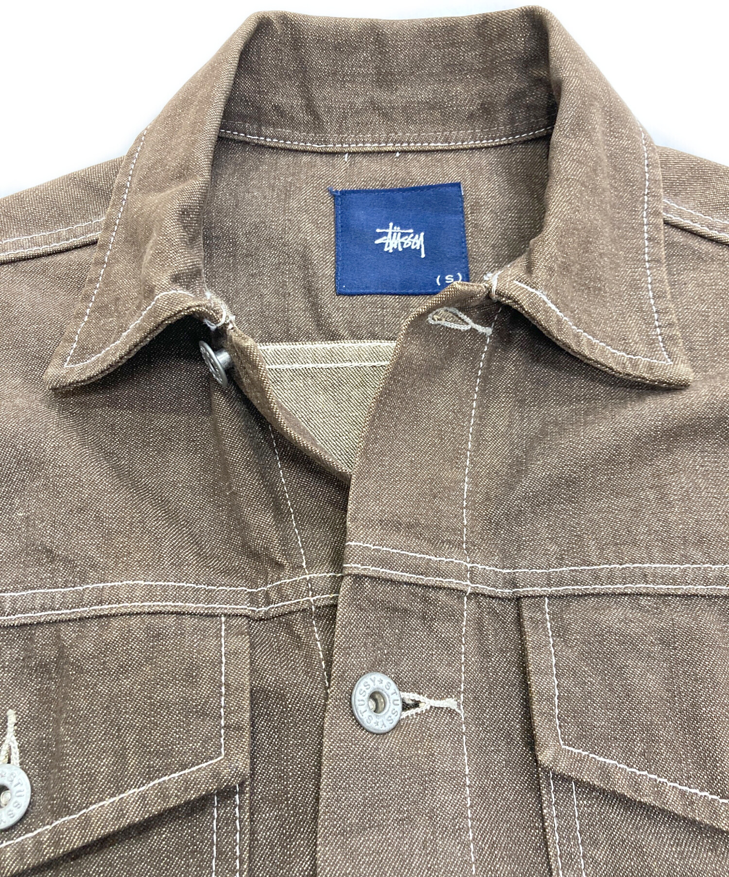 中古・古着通販】stussy (ステューシー) 90'sデニムジャケット 中古・古着通販】stussy (ステューシー) 90'sデニムジャケット