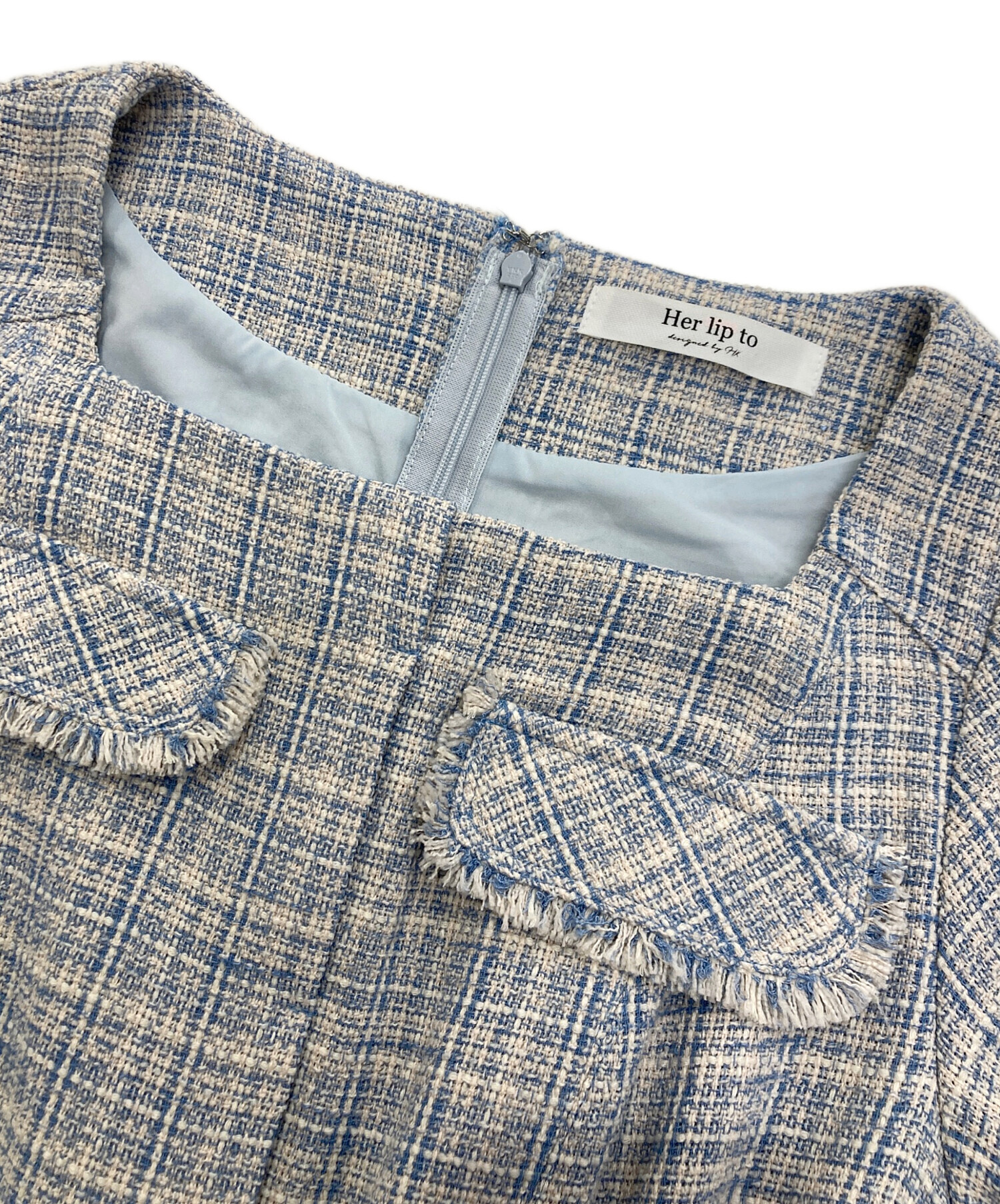 中古・古着通販】HER LIP TO (ハーリップトゥ) Classic Tweed Belted