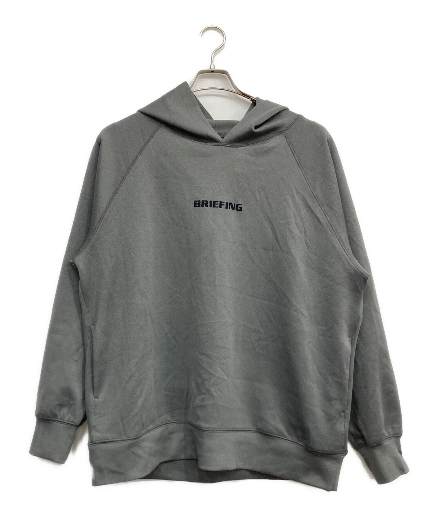 中古・古着通販】BRIEFING (ブリーフィング) RECOVERY HOODIE グレー