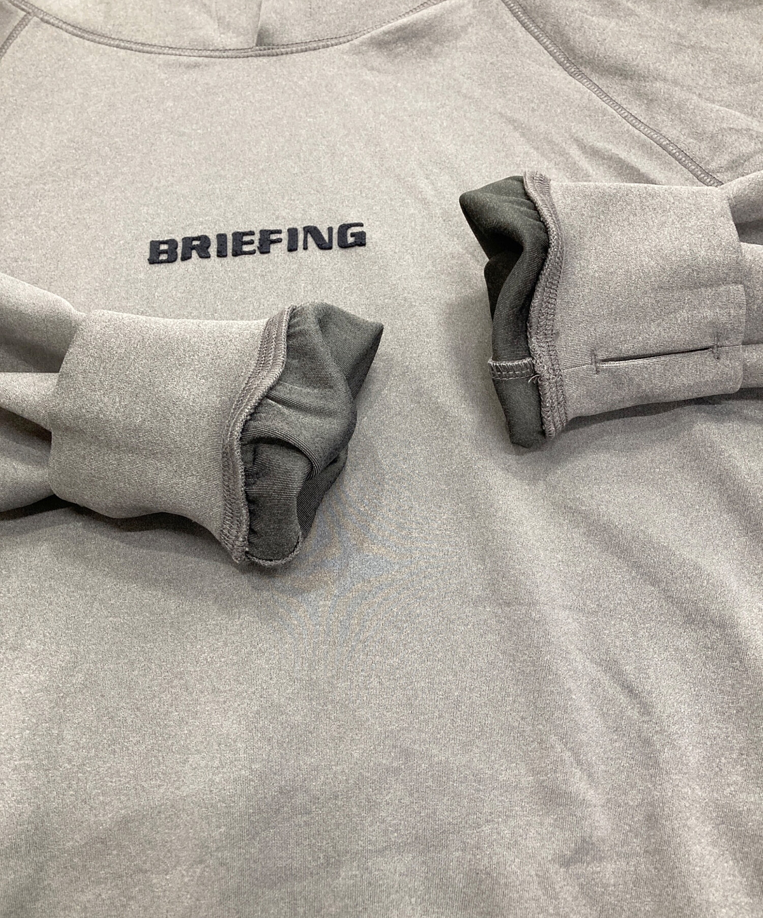 中古・古着通販】BRIEFING (ブリーフィング) RECOVERY HOODIE グレー