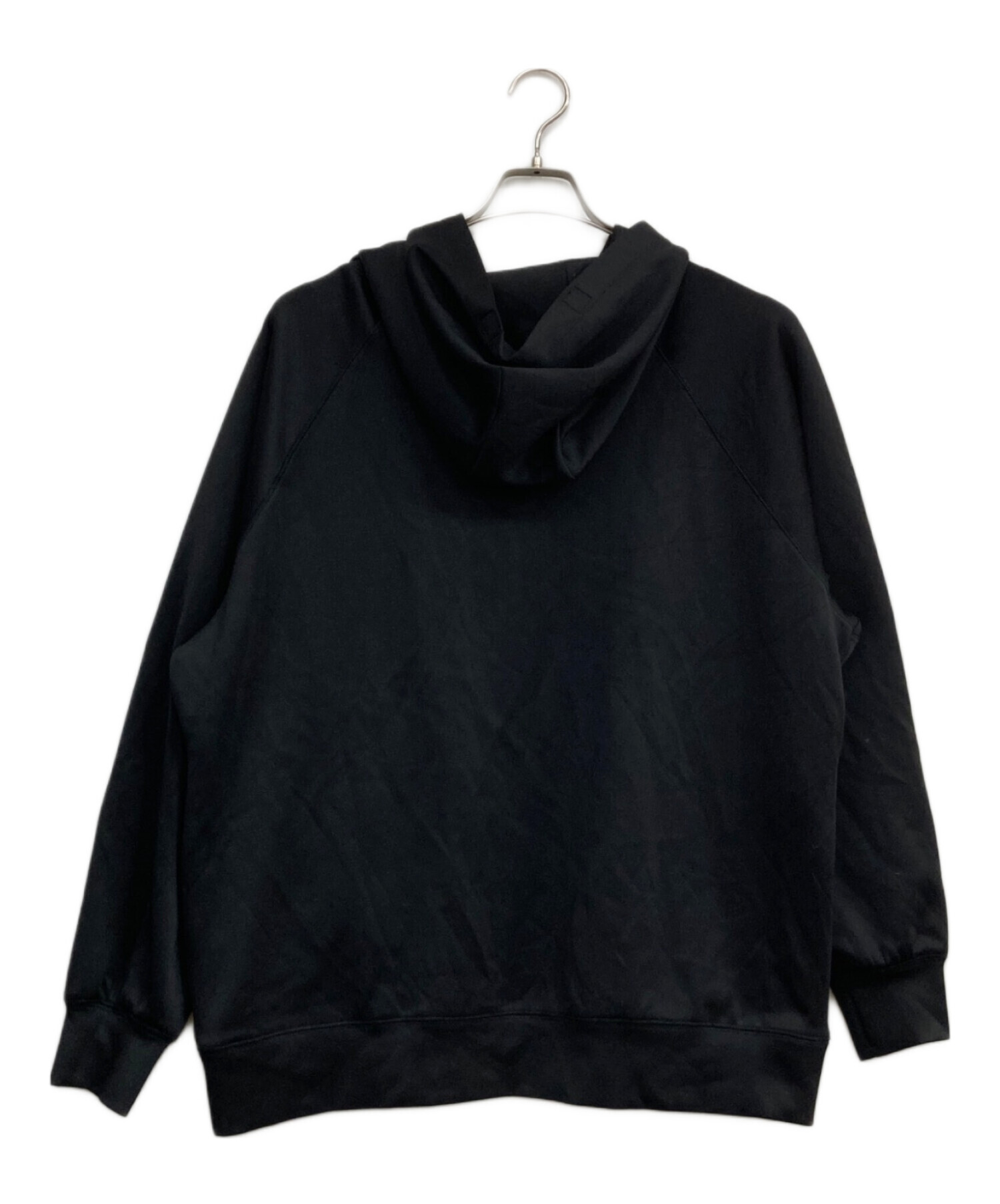 BRIEFING - coco 中古 ブリーフィング BRIEFING レディース パーカー L 黒 ブラック ジャージ素材 中古・古着通販】BRIEFING (ブリーフィング) RECOVERY HOODIE ブラック