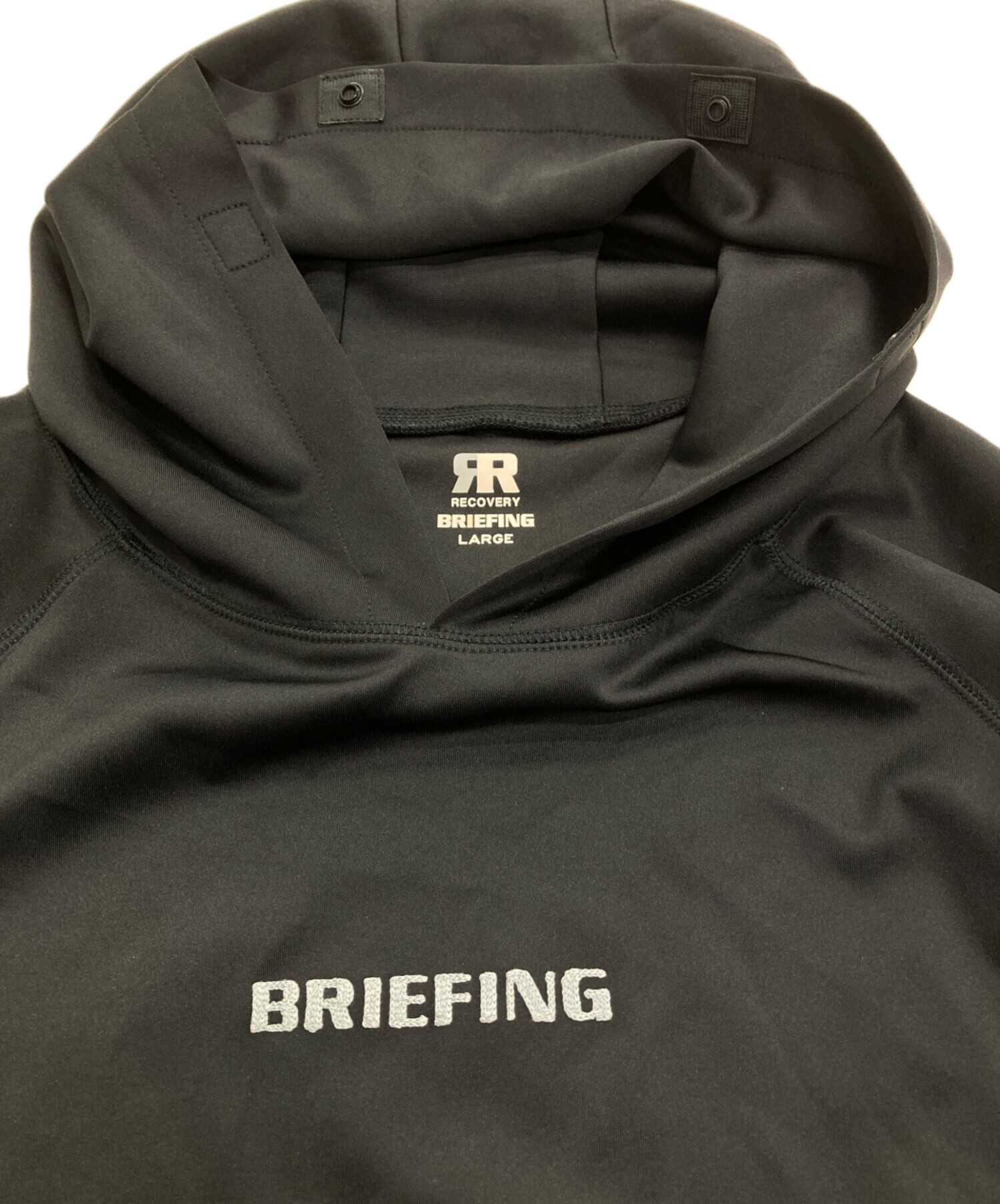 中古・古着通販】BRIEFING (ブリーフィング) RECOVERY HOODIE ブラック