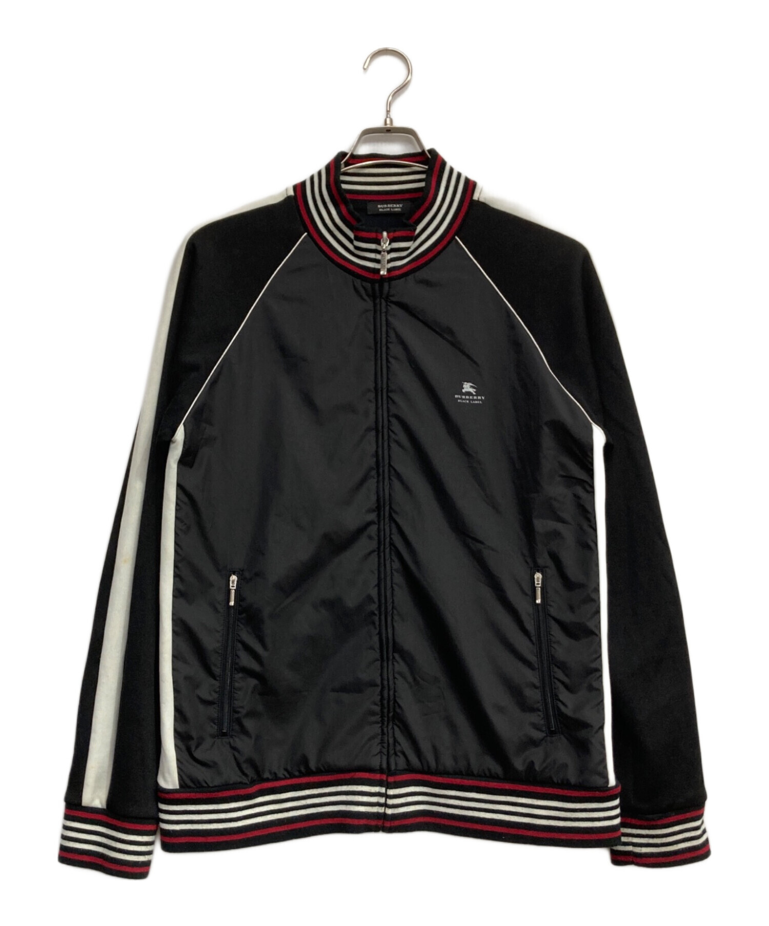 希少良品 BURBERRYバーバリーブラックレーベル　トラックジャケット M 中古・古着通販】BURBERRY BLACK LABEL (バーバリーブラックレーベル