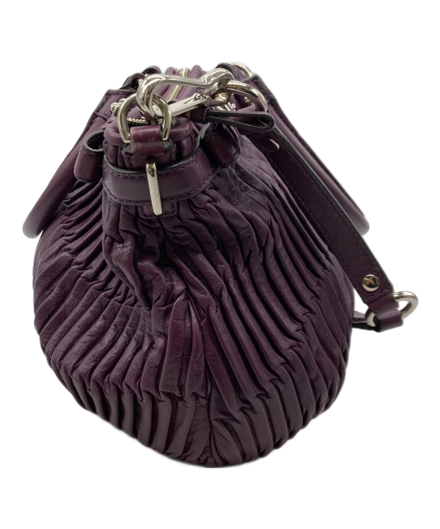 中古・古着通販】COACH (コーチ) マディソンギャザード2WAYバッグ