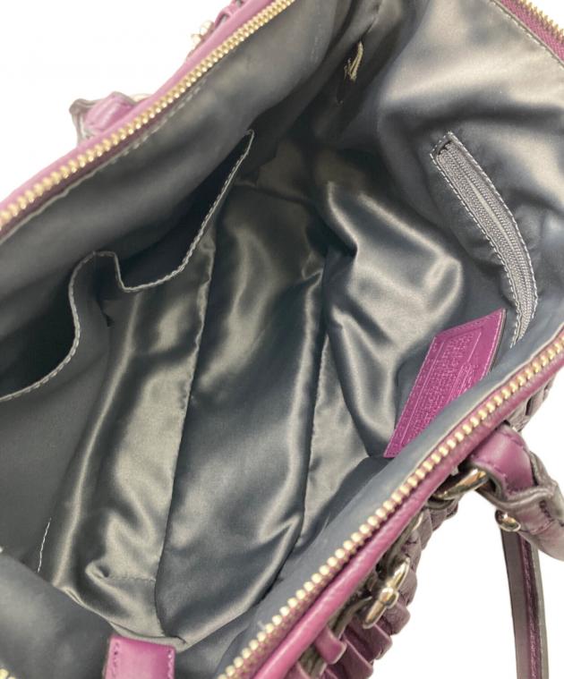 中古・古着通販】COACH (コーチ) マディソンギャザード2WAYバッグ