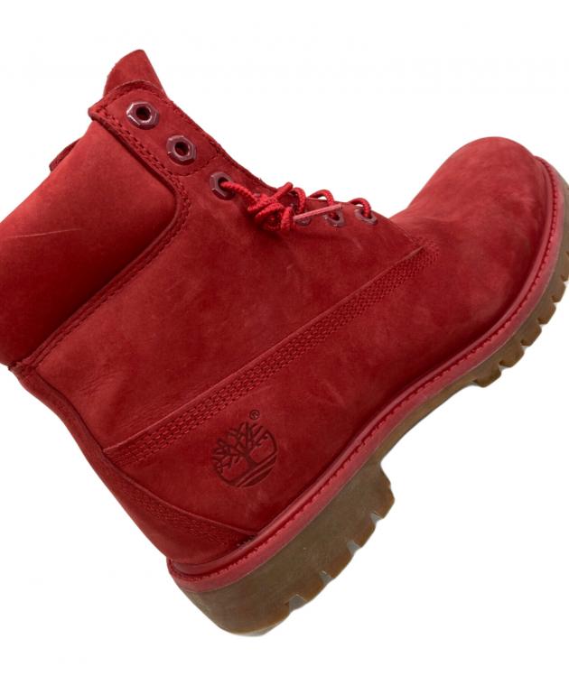 Timberland レッドスエード ワークブーツ　A1HRO 試着のみ 中古・古着通販】Timberland (ティンバーランド) 6インチプレミアム