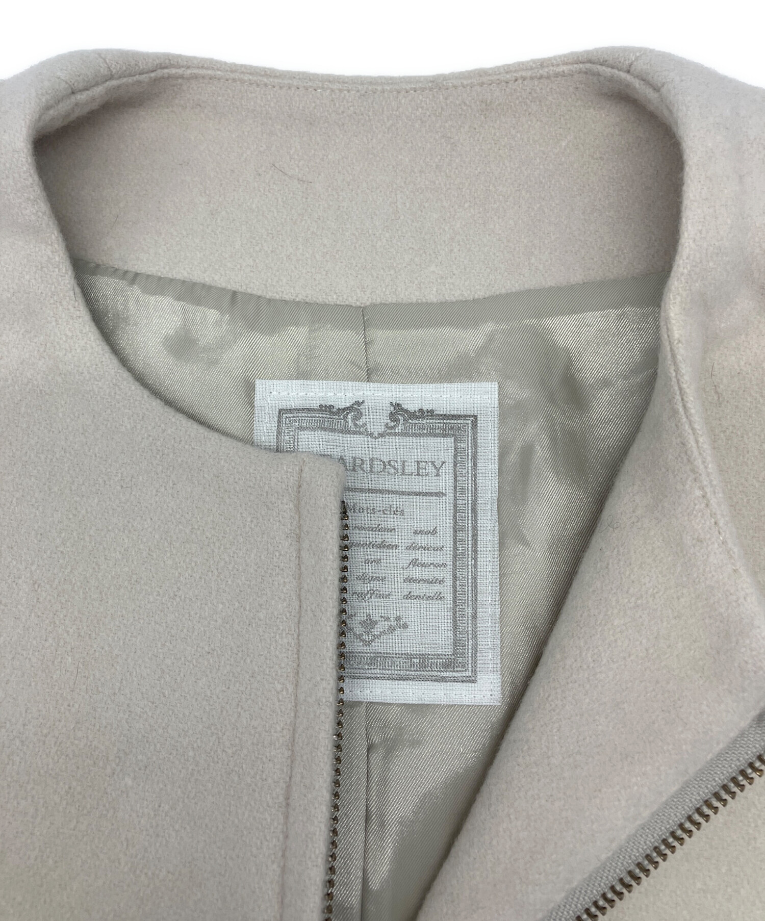 中古・古着通販】BEARDSLEY (ビアズリー) ウールポンチョコート