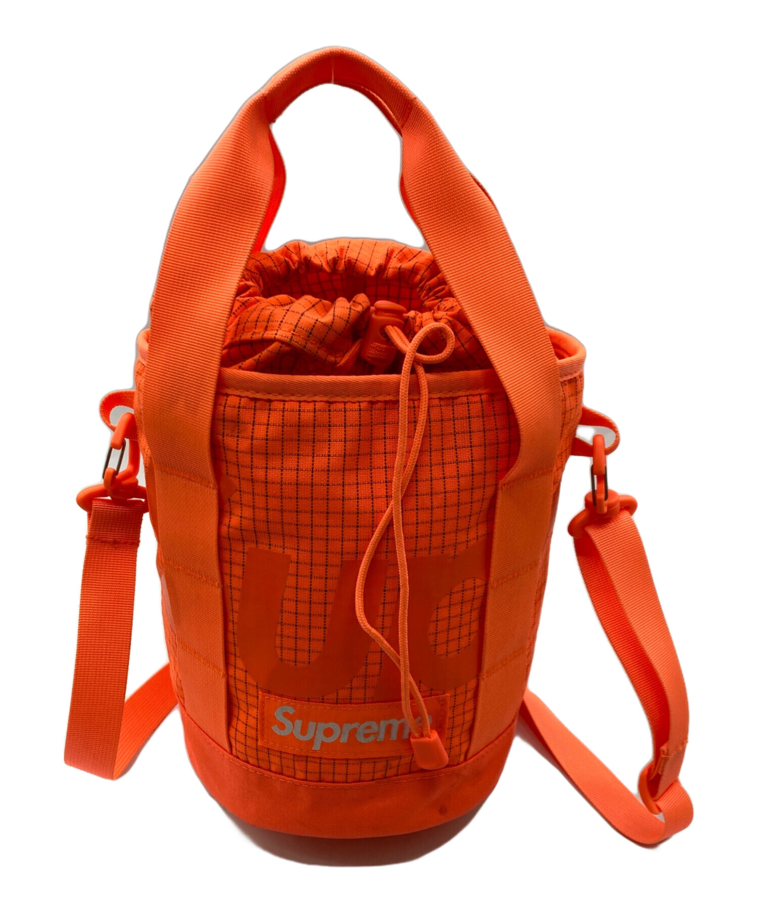 Supreme オレンジ ボディバッグ 中古・古着通販】Supreme (シュプリーム) Cinch BAG オレンジ