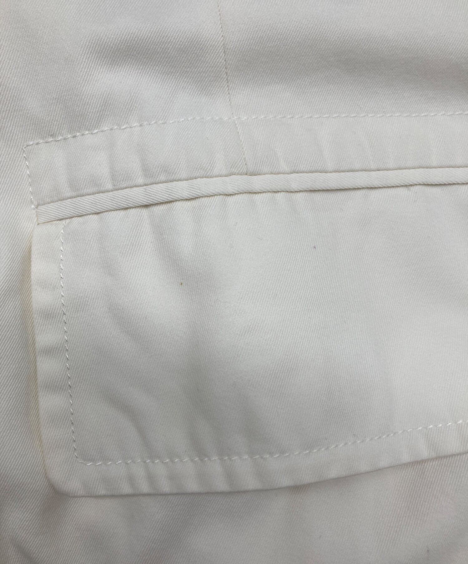 中古・古着通販】GUCCI (グッチ) コットンPコート ホワイト サイズ:46