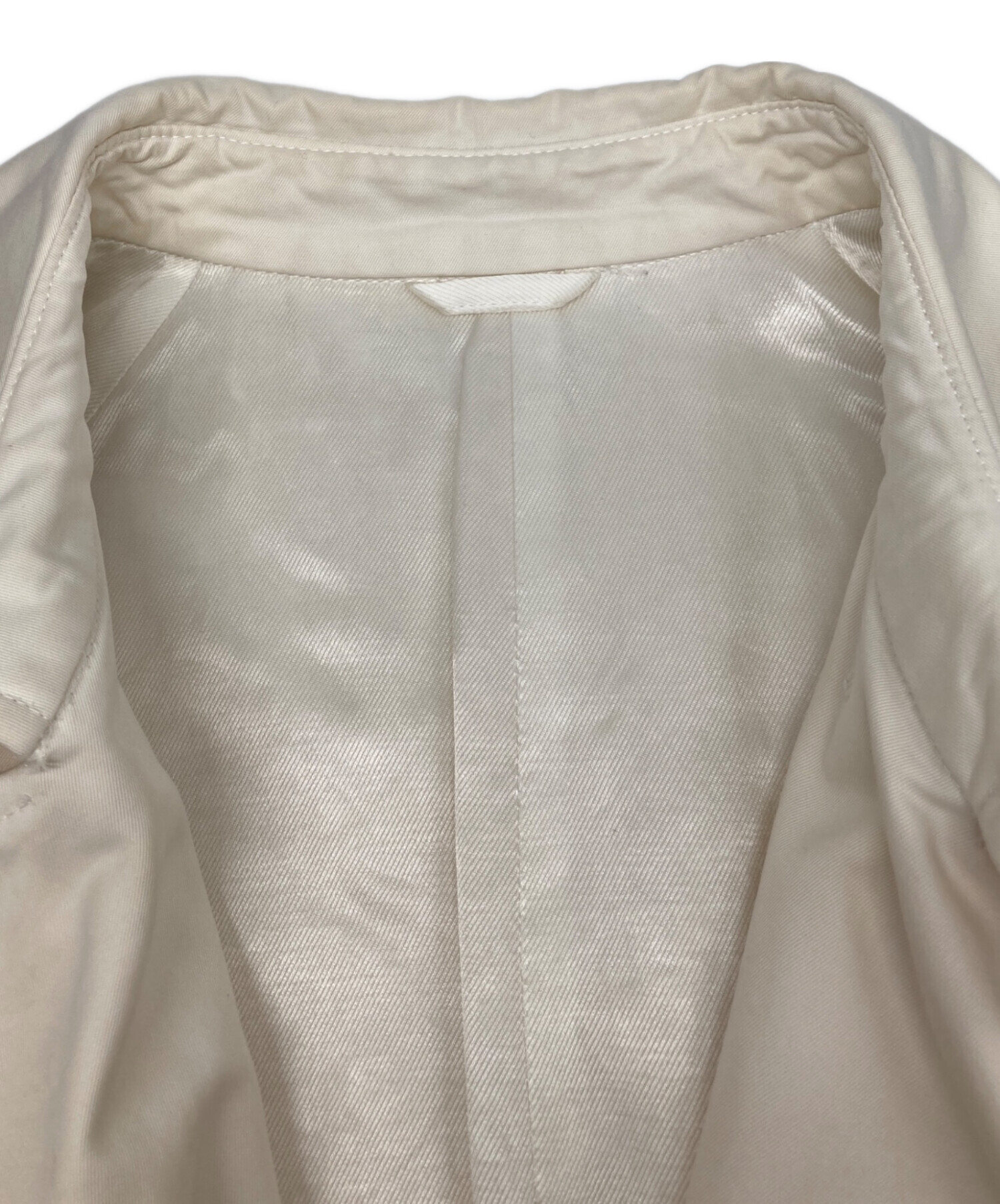 中古・古着通販】GUCCI (グッチ) ダブルコート ホワイト サイズ:46