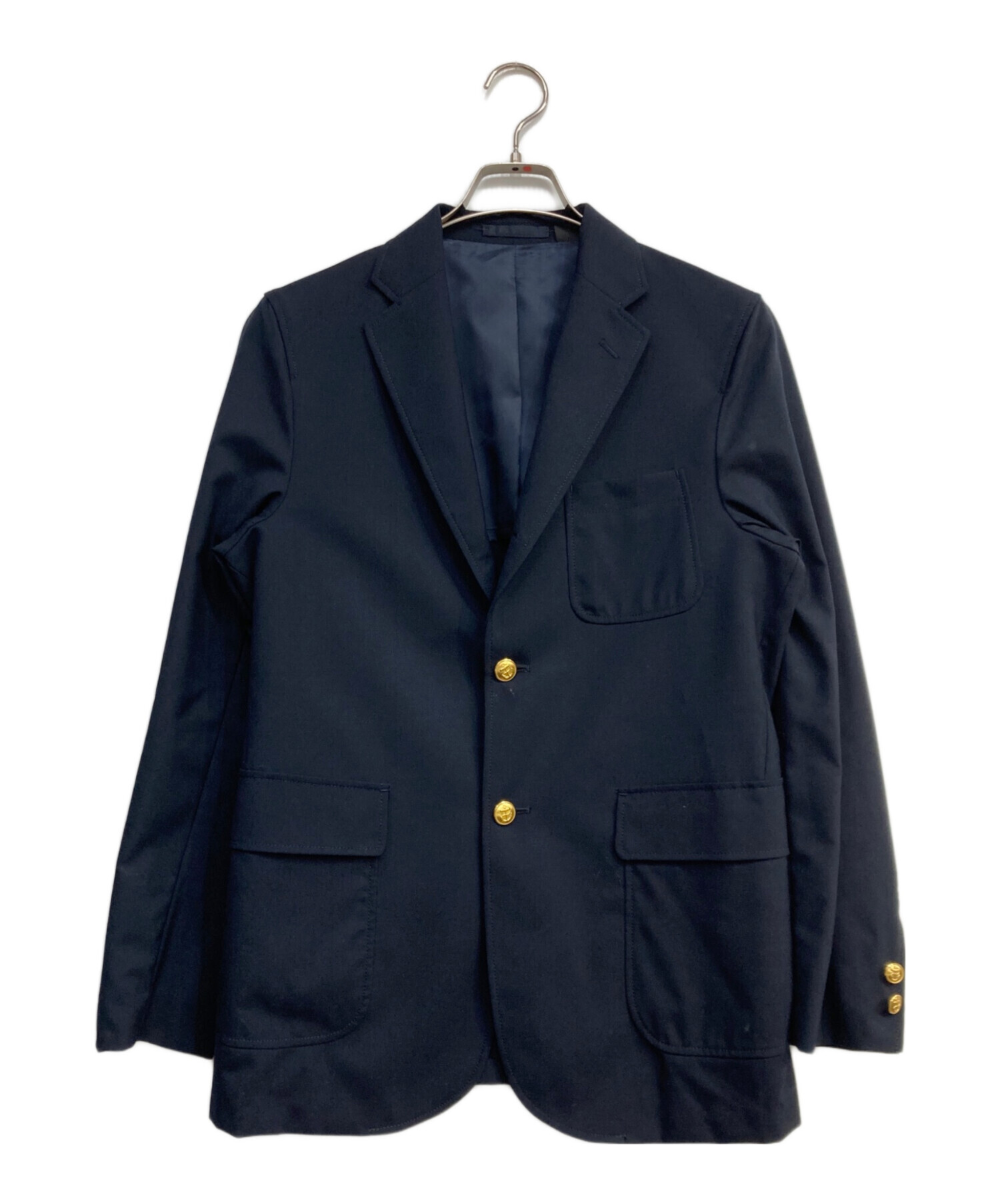 中古・古着通販】BEAMS PLUS (ビームスプラス) 3ボタン紺ブレザー 中古・古着通販】BEAMS PLUS (ビームスプラス) 3ボタン紺ブレザー