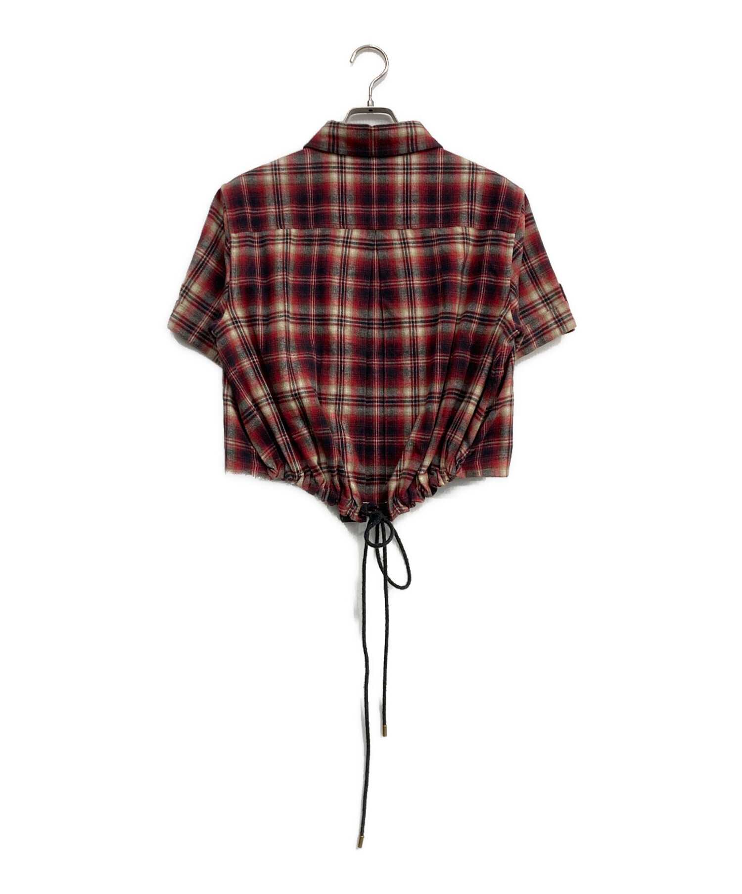 中古・古着通販】LOUIS VUITTON (ルイ ヴィトン) 半袖チェックシャツ