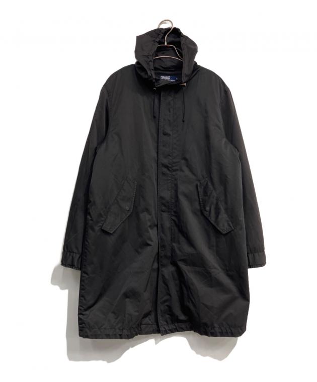 Polo by Ralph Lauren フーデッドコート 黒 鹿角釦 L 美品 中古・古着通販】POLO RALPH LAUREN (ポロ・ラルフローレン) ライナー