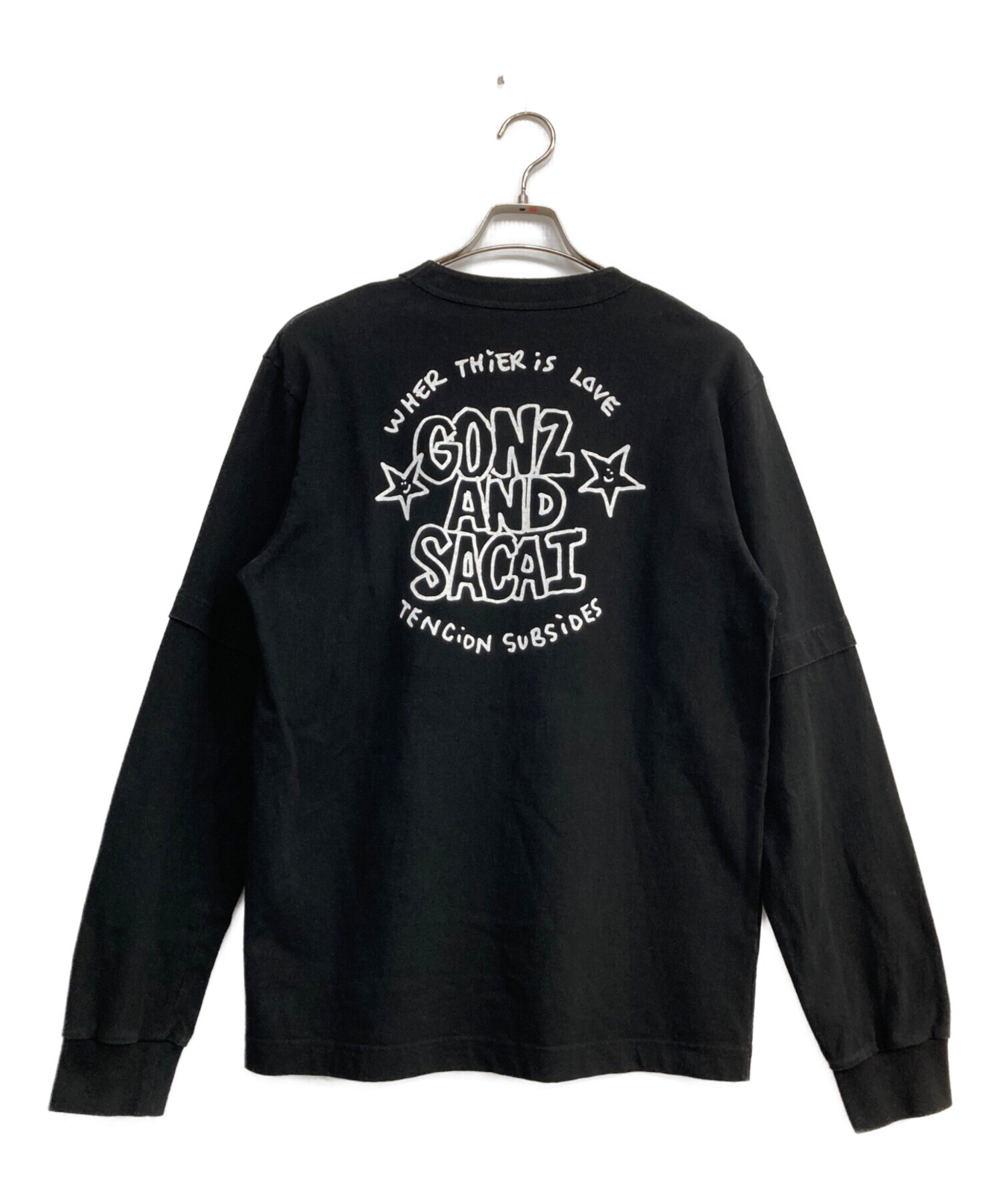 中古・古着通販】sacai (サカイ) Gonz GONZ AND SACAI L/S T-Shirt
