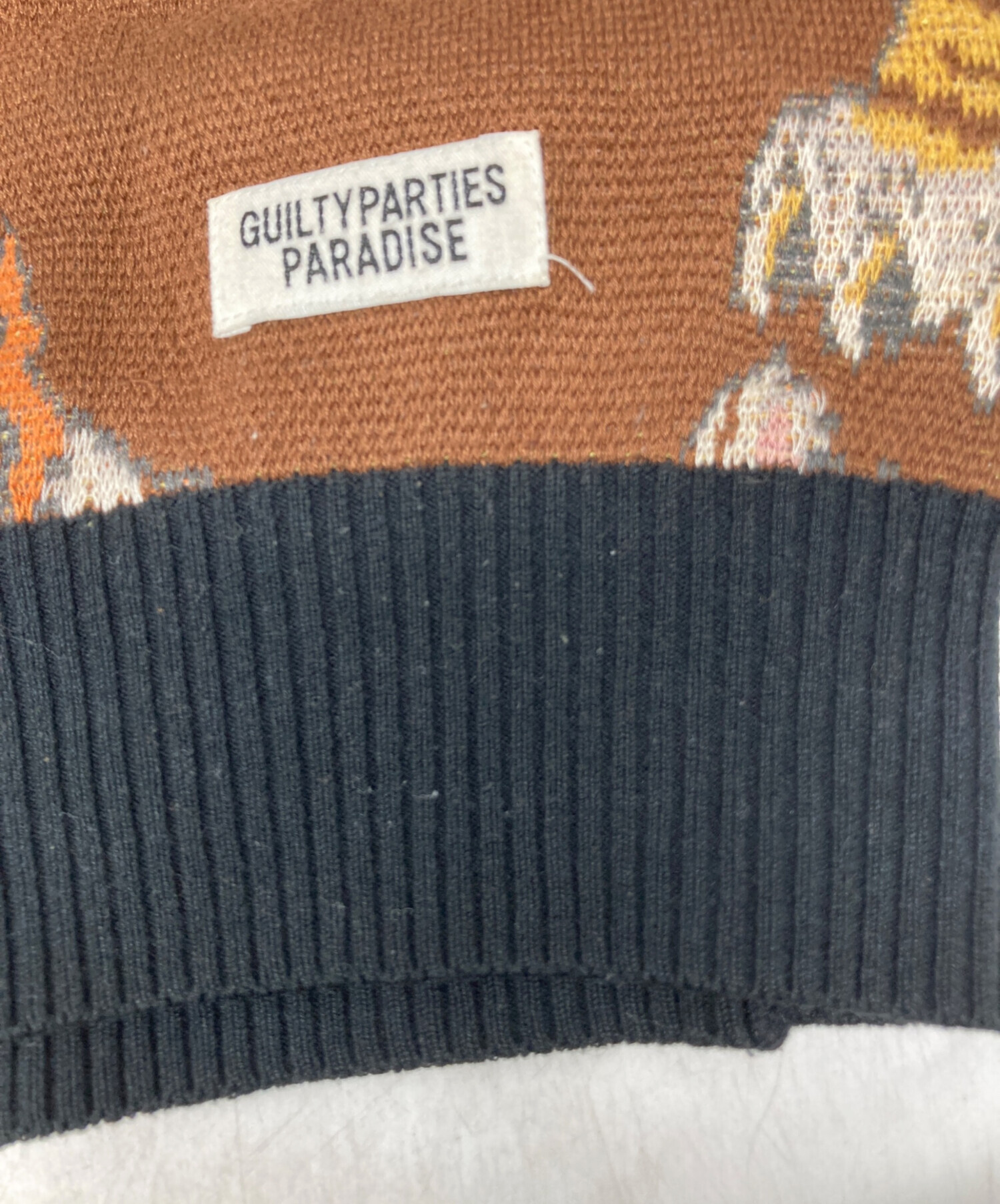 中古・古着通販】WACKO MARIA (ワコマリア) タイガー柄 JACQUARD CREW