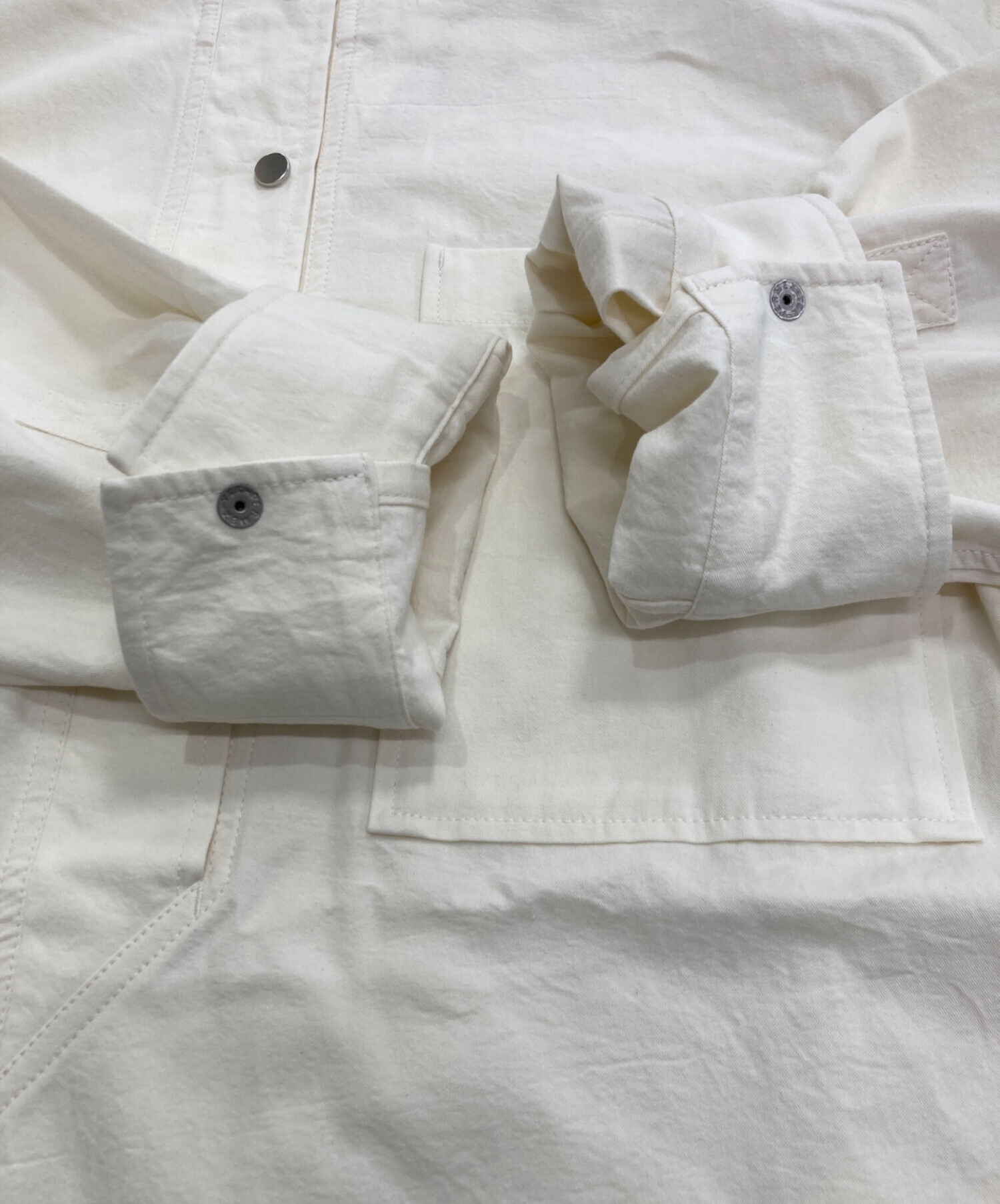 中古・古着通販】THE SHINZONE (ザ シンゾーン) COLLARLESS WORK SHIRT