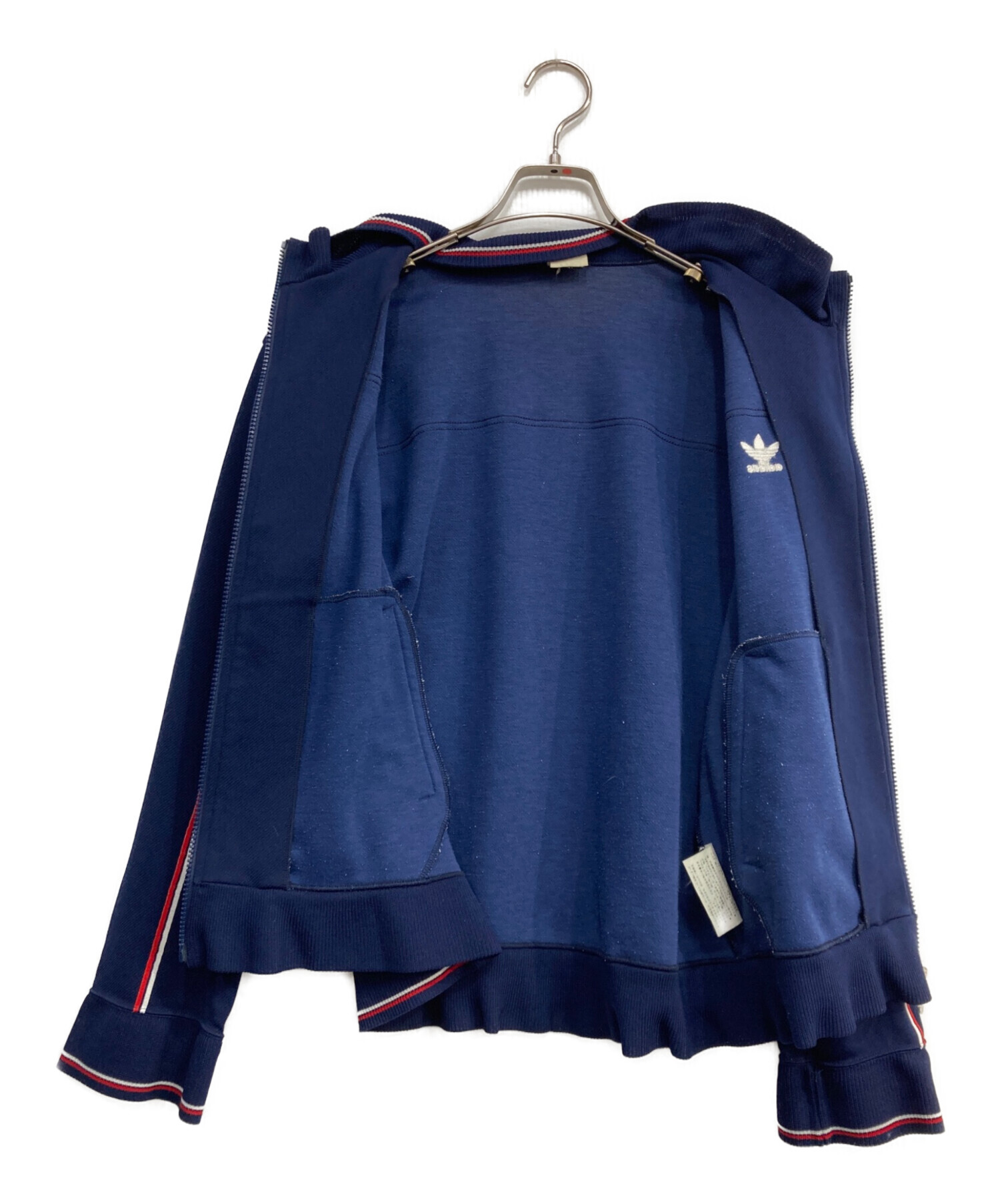 中古・古着通販】adidas (アディダス) トラックジャケット ネイビー