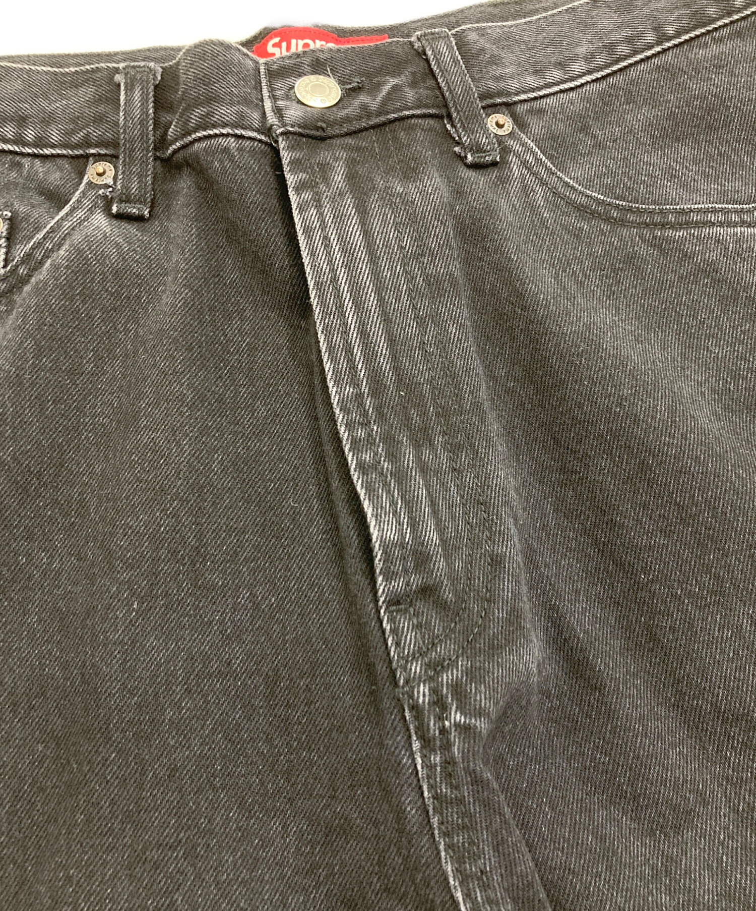 中古・古着通販】Supreme (シュプリーム) BAGGY Jean ブラック サイズ 