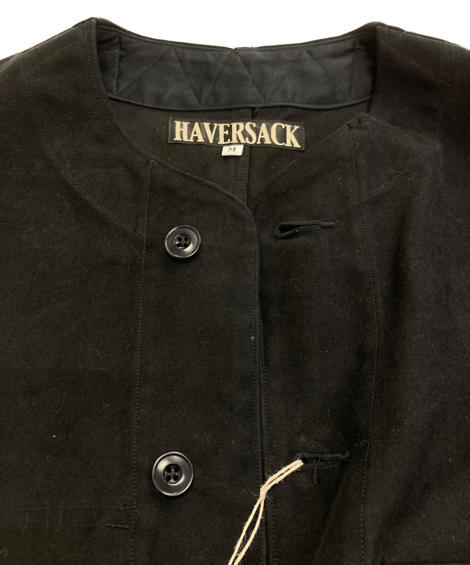 中古・古着通販】HAVERSACK (ハバーサック) NO COLLAR MOLESKIN WORK