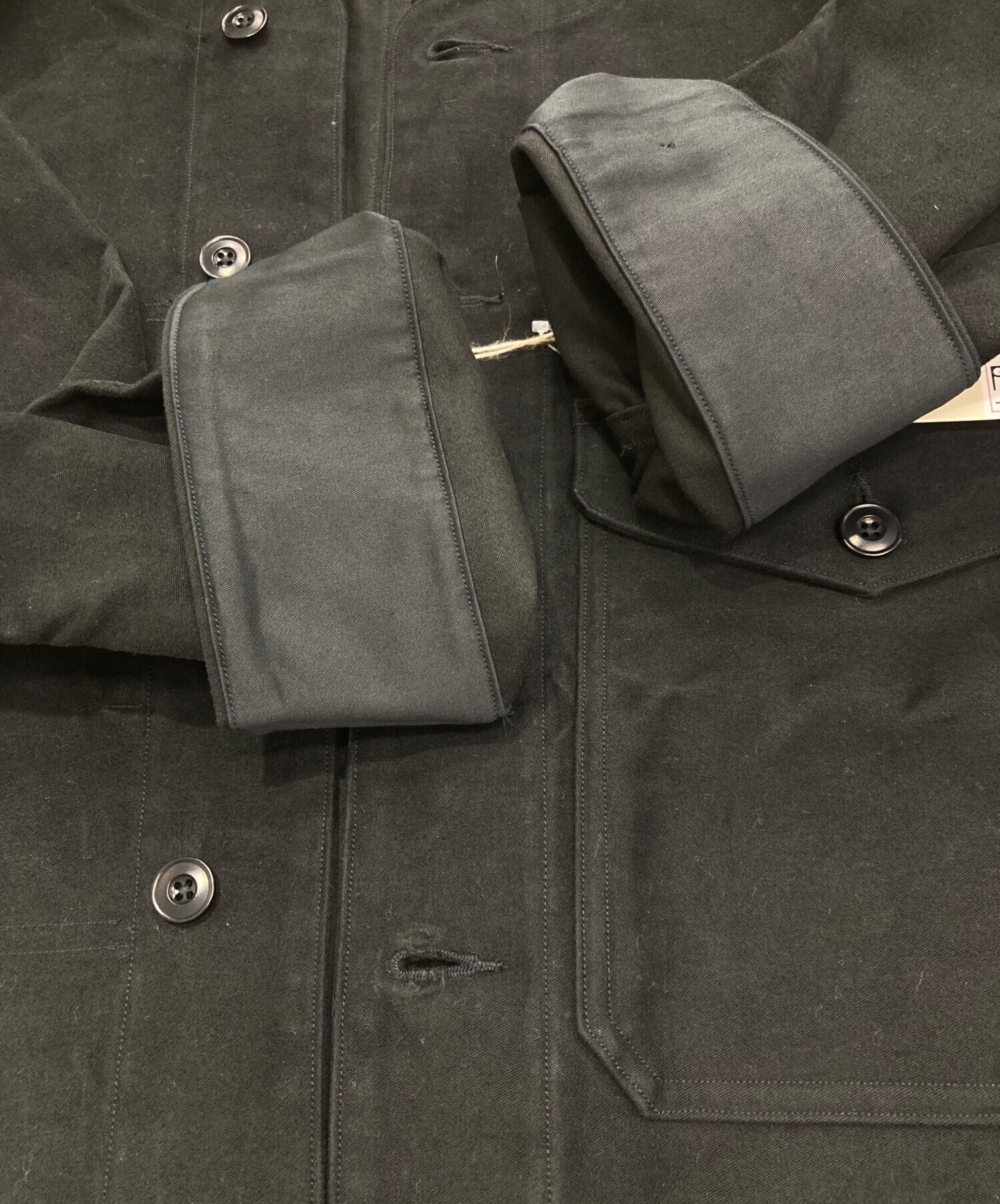 HAVERSACK モールスキンジャケット 黒 L 新品 廃盤 【公式通販】
