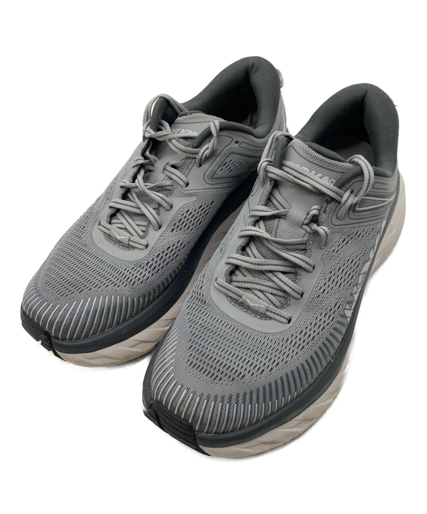 中古・古着通販】HOKA (ホカ) BONDI 7 グレー サイズ:25.5㎝｜ブランド