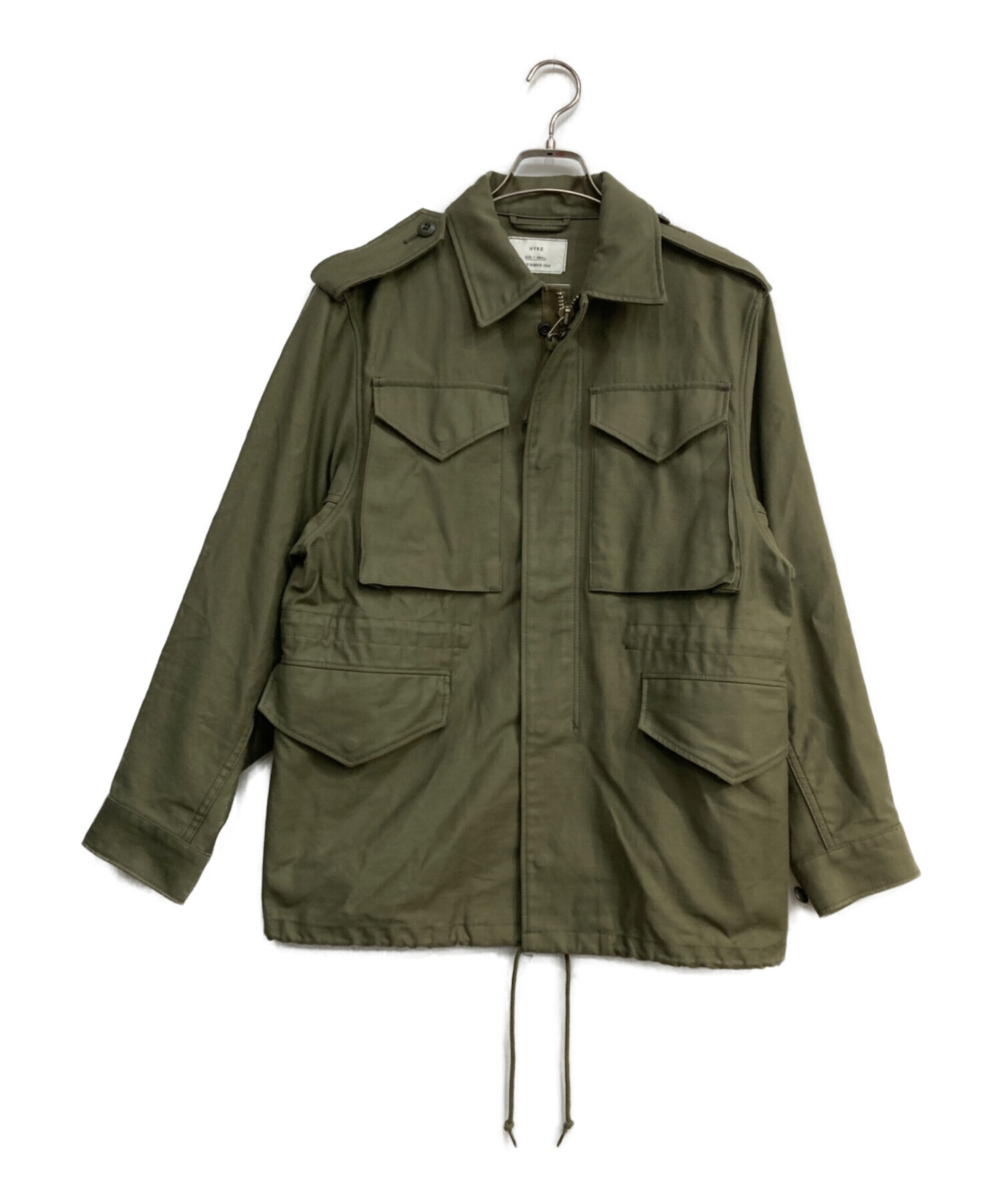 HYKE フィールドコート 2-Medium 最終価格 中古・古着通販】HYKE (ハイク) TYPE M-51 FIELD JACKET グリーン